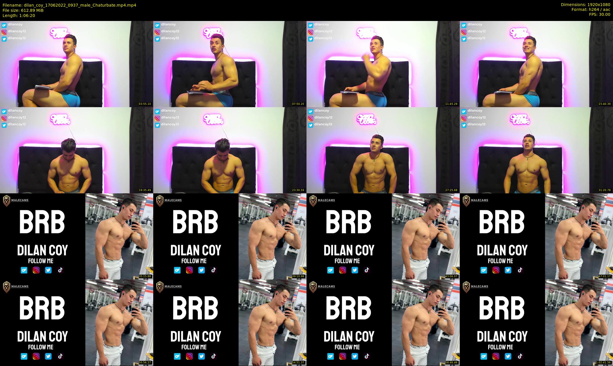 dilan_coy — 67 minute Chaturbate male cam show recording, 1080p, Jun 17, 2022