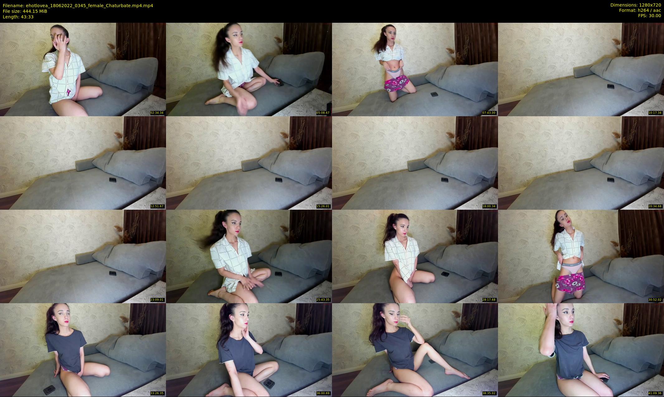 ehotlovea — 44 minute Chaturbate female cam show recording, 720p, Jun 18, 2022