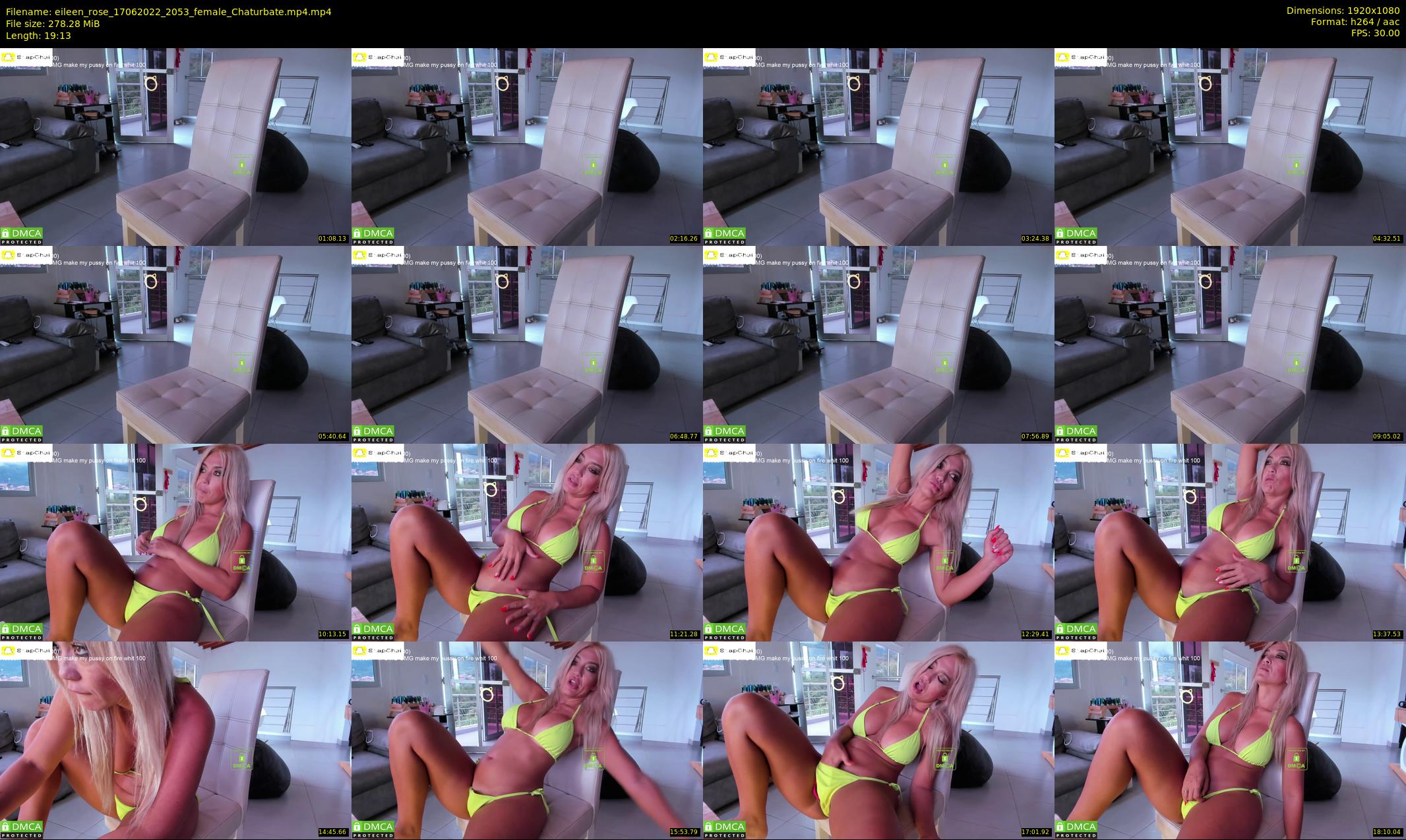 eileen_rose — 20 minute Chaturbate female cam show recording, 1080p, Jun 17, 2022