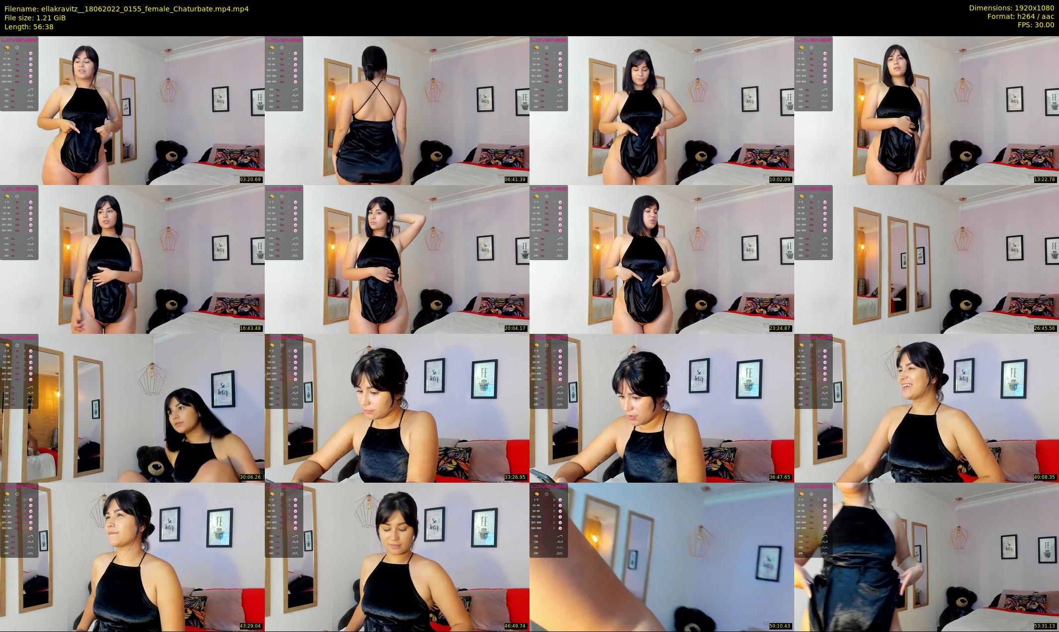 ellakravitz_ — 57 minute Chaturbate female cam show recording, 1080p, Jun 18, 2022