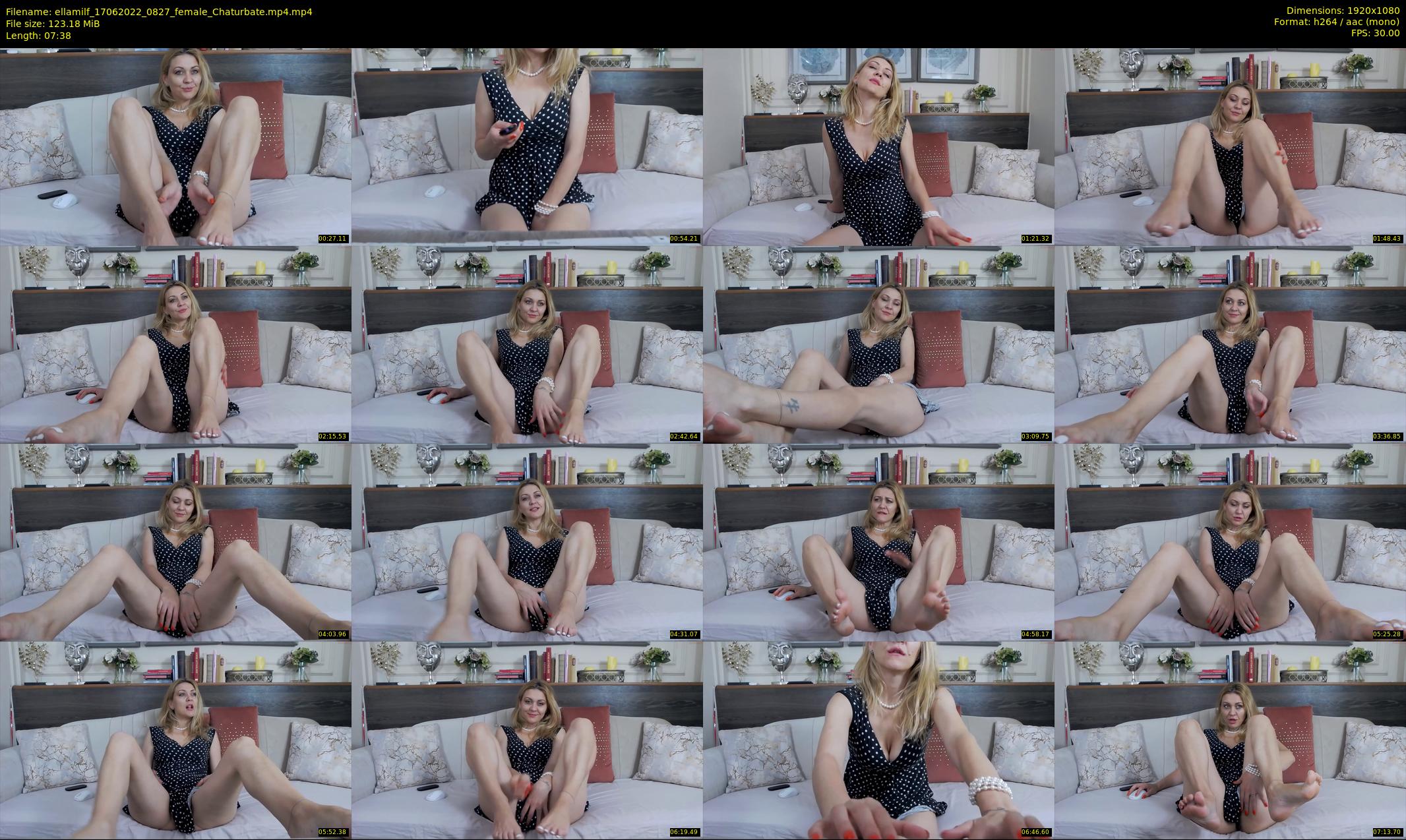 ellamilf — 8 minute Chaturbate female cam show recording, 1080p, Jun 17, 2022