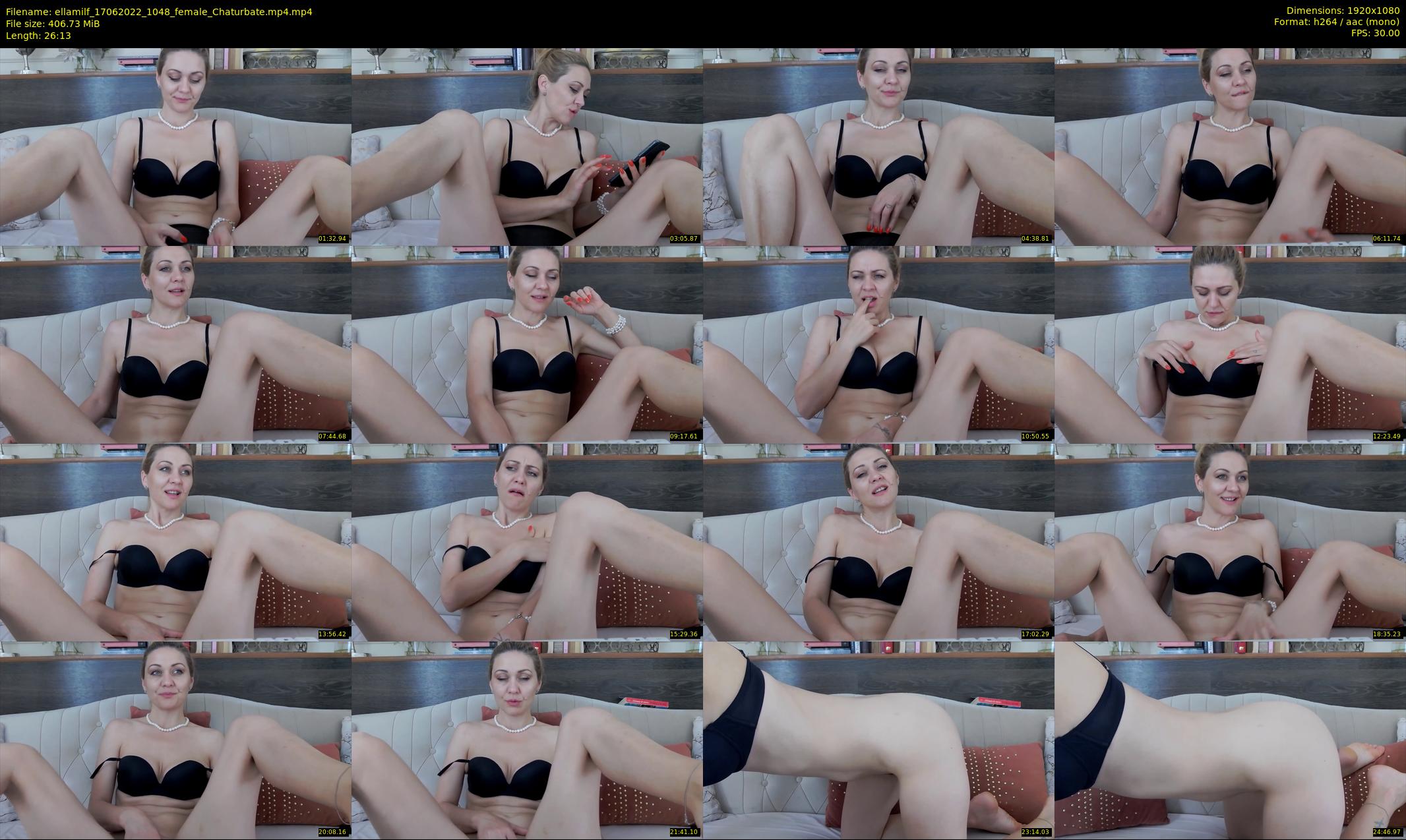 ellamilf — 27 minute Chaturbate female cam show recording, 1080p, Jun 17, 2022