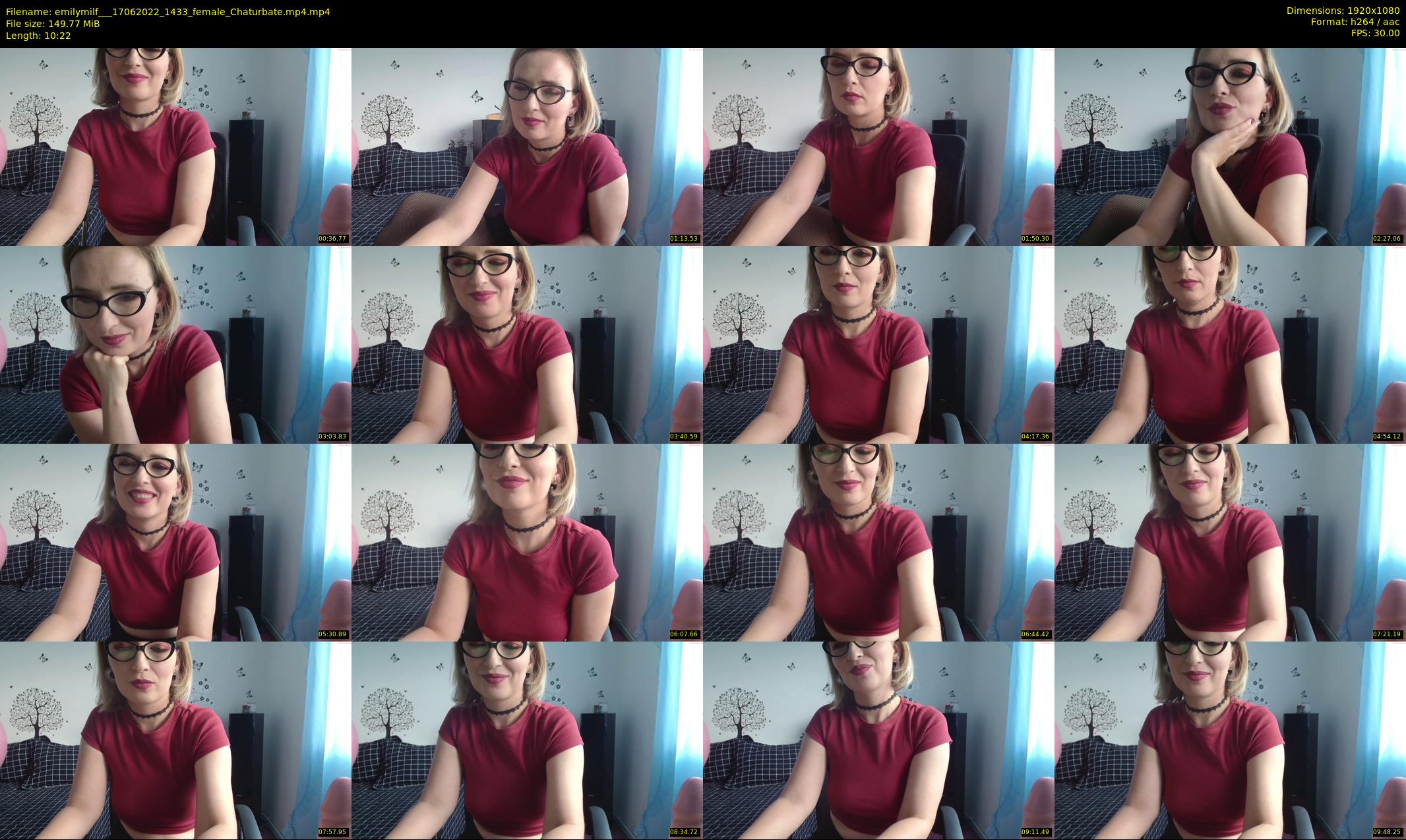 emilymilf__ — 11 minute Chaturbate female cam show recording, 1080p, Jun 17, 2022