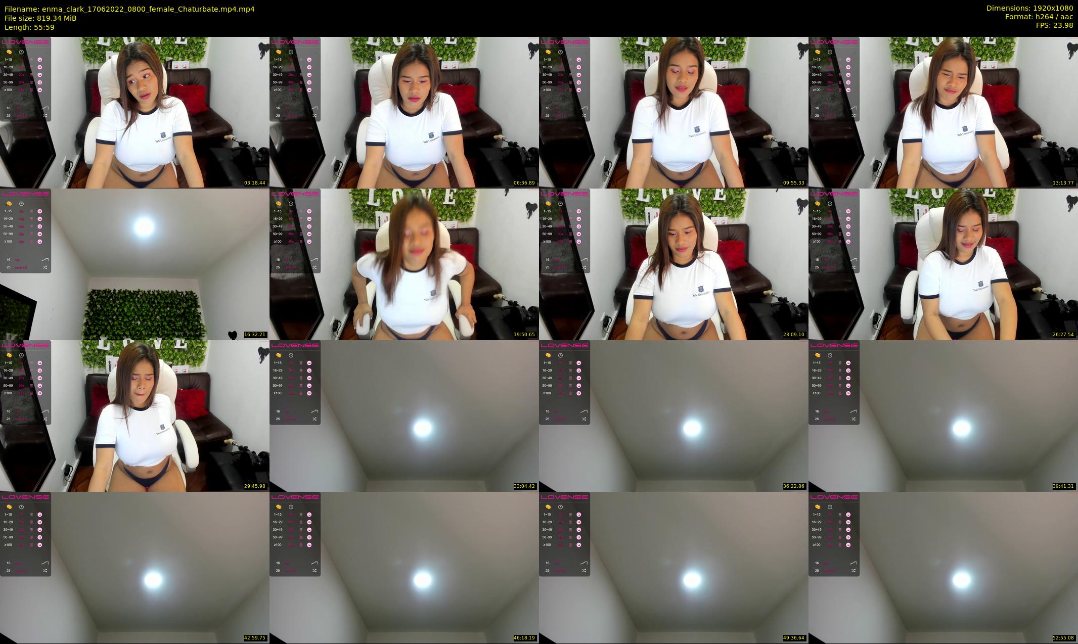 enma_clark — 56 minute Chaturbate female cam show recording, 1080p, Jun 17, 2022