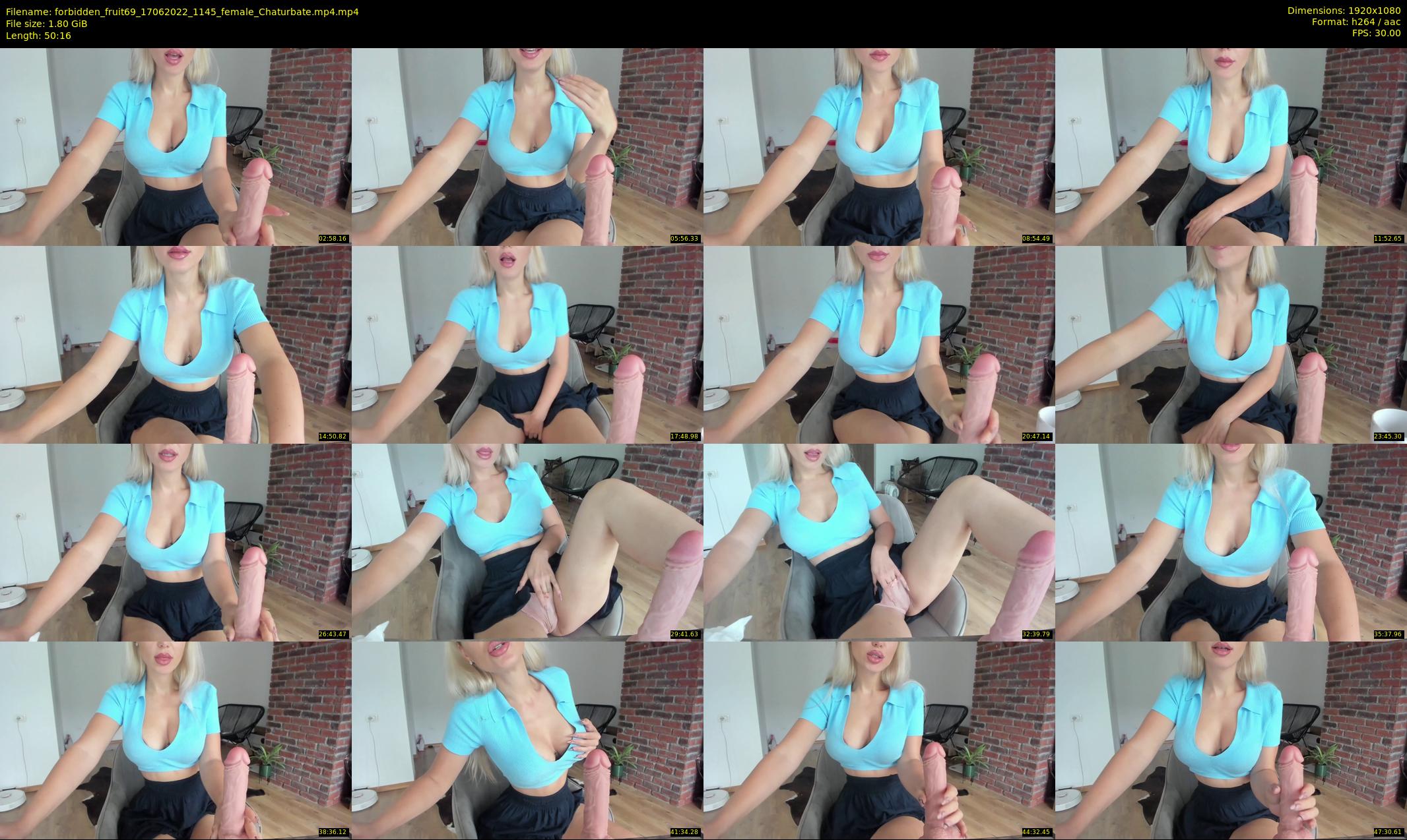 forbidden_fruit69 — 51 minute Chaturbate female cam show recording, 1080p, Jun 17, 2022