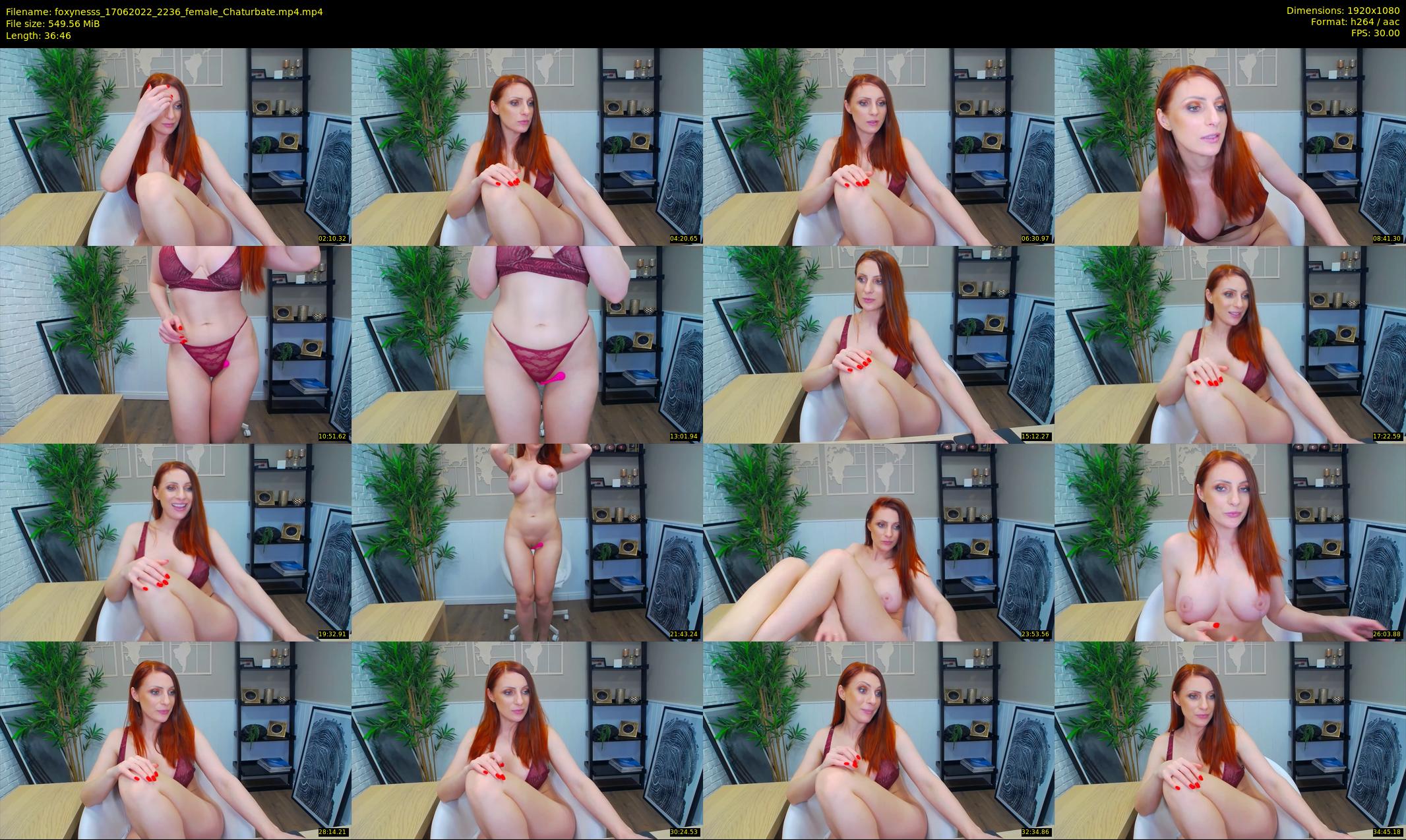 foxynesss — 37 minute Chaturbate female cam show recording, 1080p, Jun 17, 2022