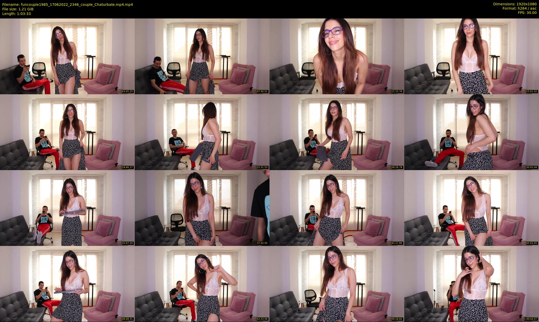 funcouple1985 — 64 minute Chaturbate couple cam show recording, 1080p, Jun 17, 2022