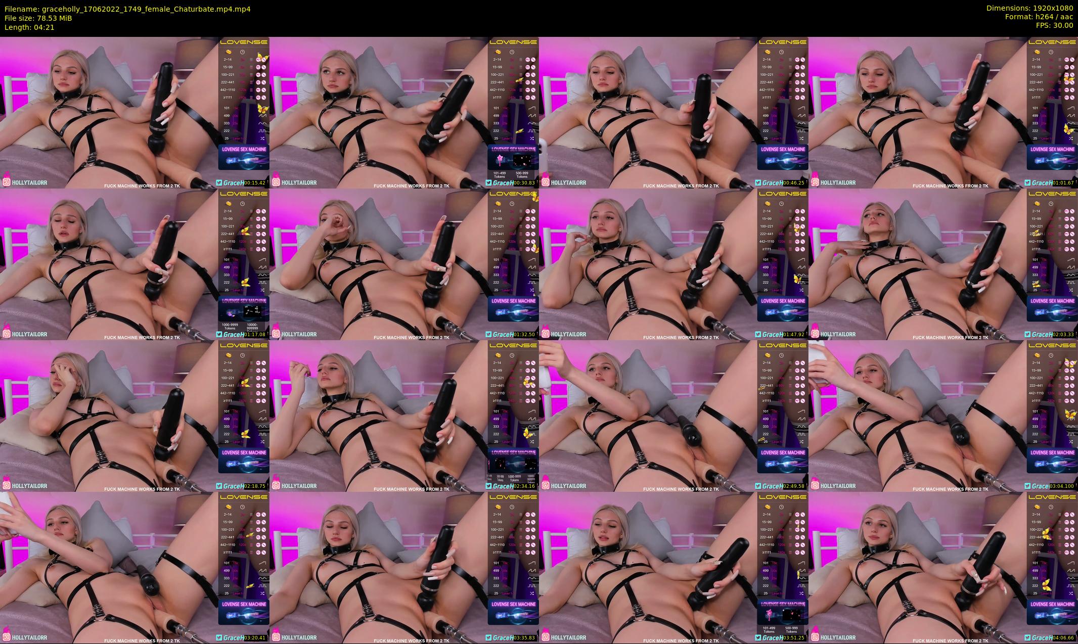 graceholly — 5 minute Chaturbate female cam show recording, 1080p, Jun 17, 2022