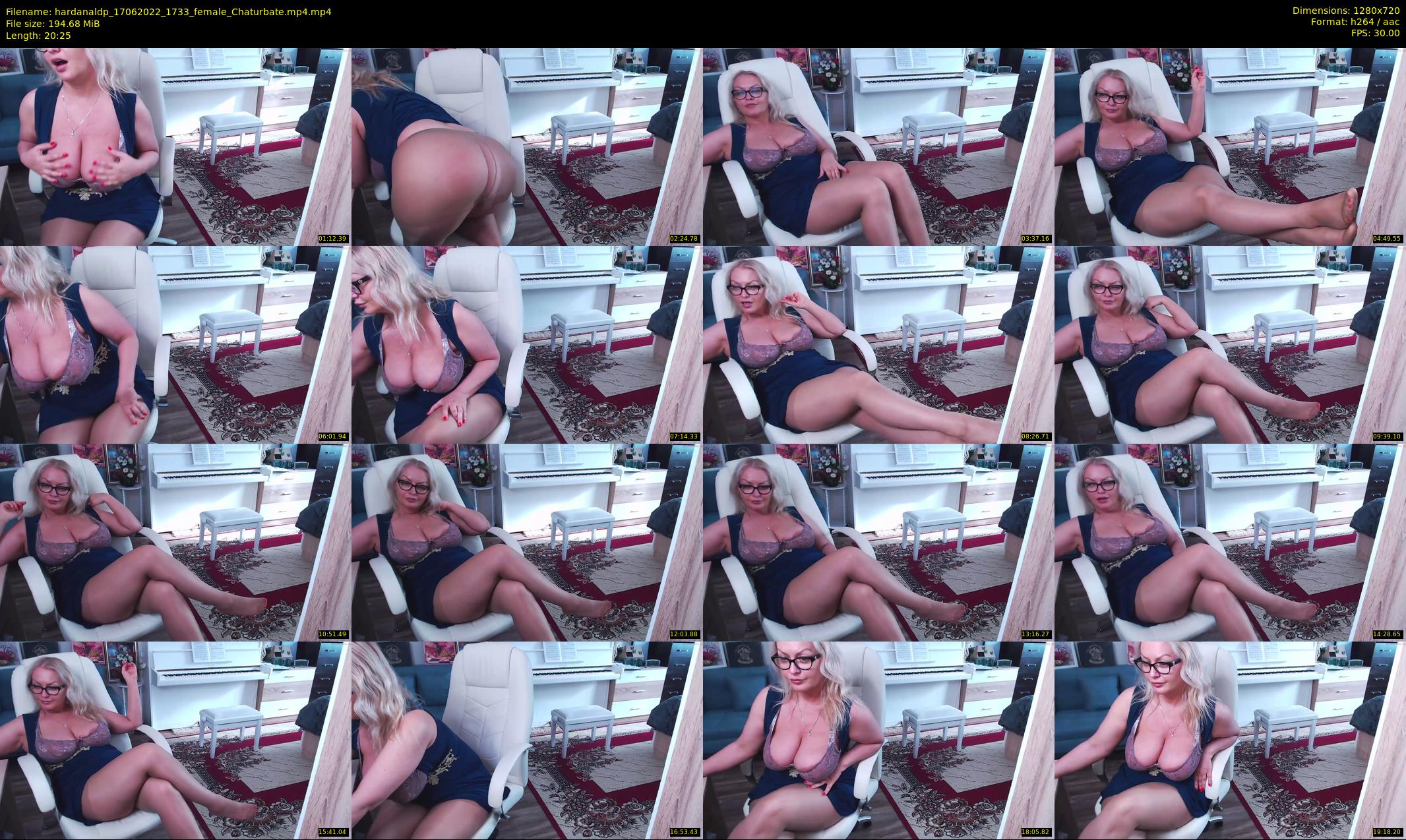 hardanaldp — 21 minute Chaturbate female cam show recording, 720p, Jun 17, 2022
