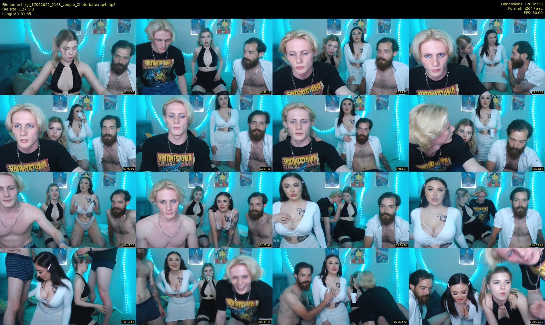 hizgi — 92 minute Chaturbate couple cam show recording, 720p, Jun 17, 2022