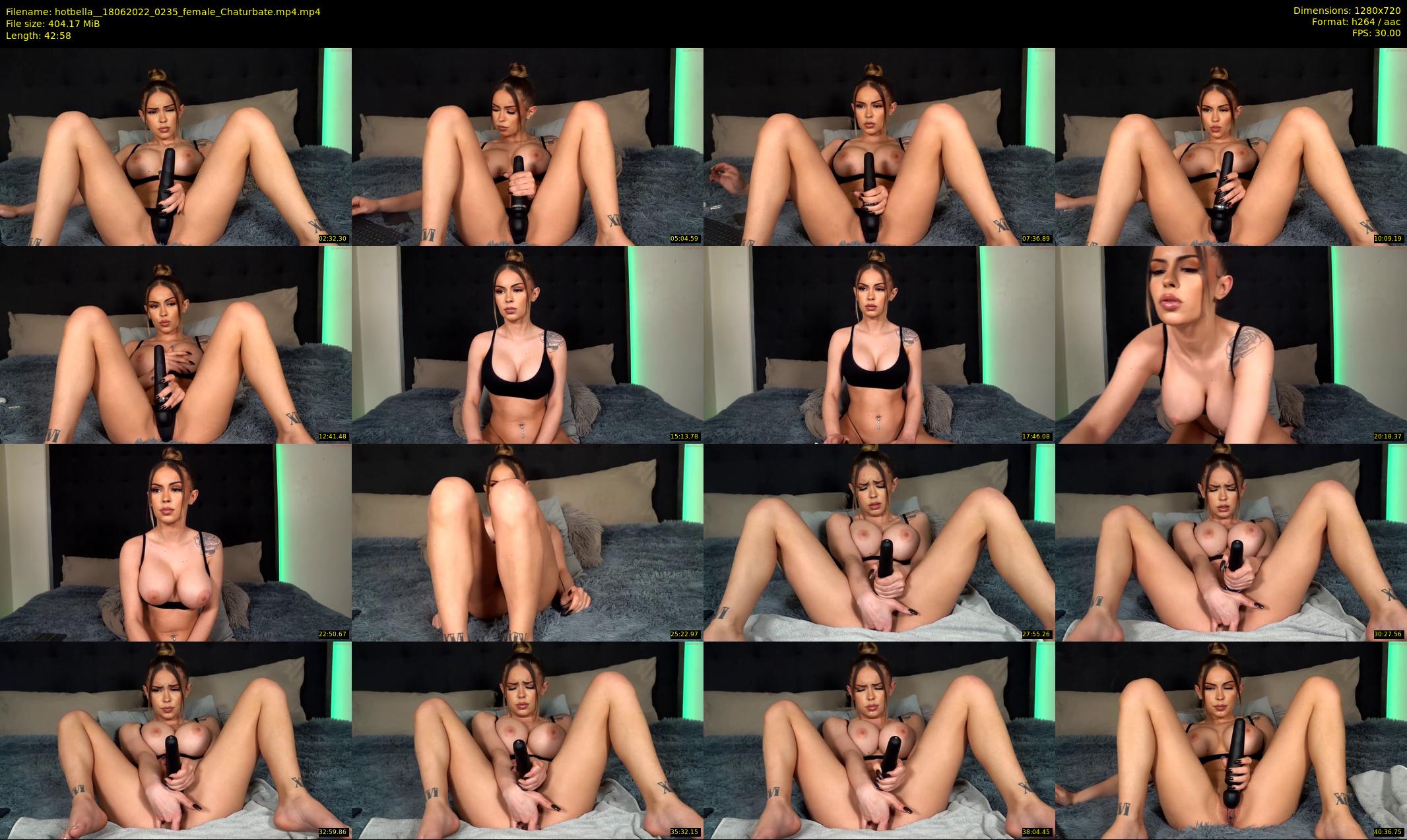 hotbella_ — 43 minute Chaturbate female cam show recording, 720p, Jun 18, 2022