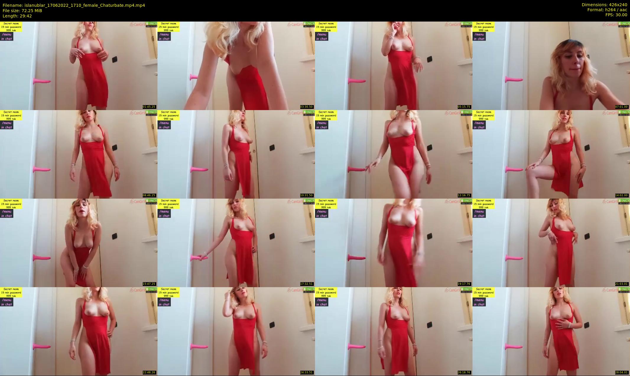 islanublar — 30 minute Chaturbate female cam show recording, SD, Jun 17, 2022