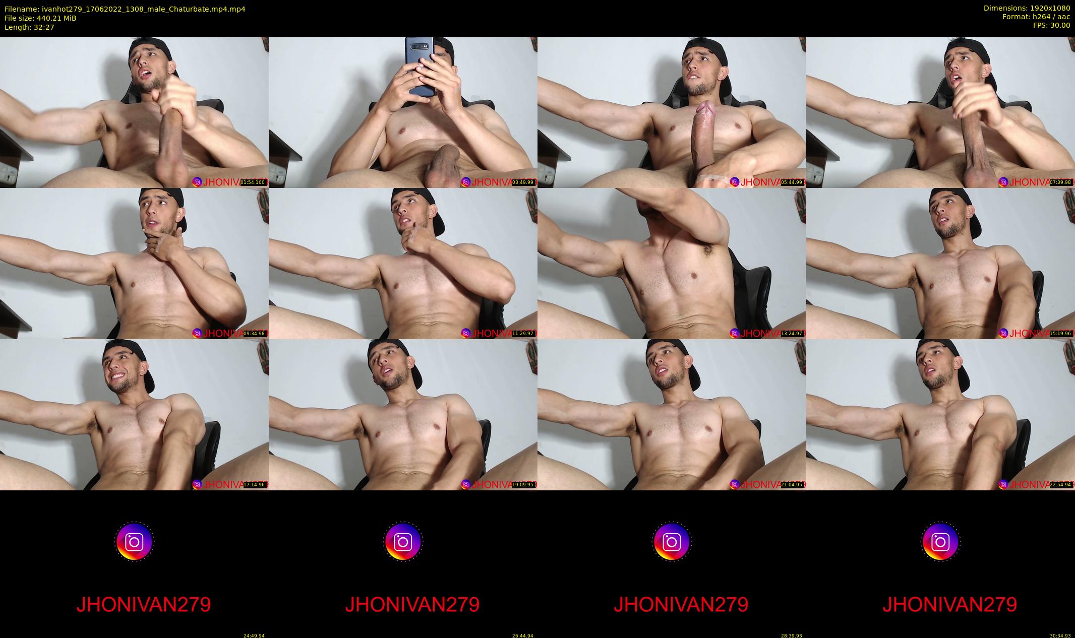 ivanhot279 — 33 minute Chaturbate male cam show recording, 1080p, Jun 17, 2022