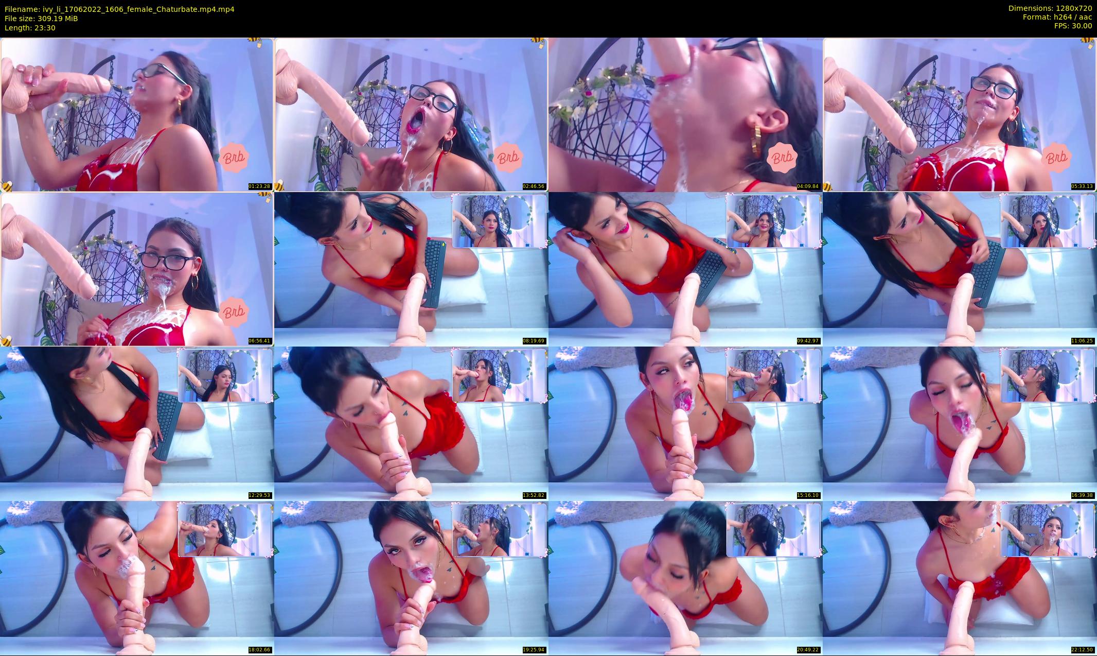 ivy_li — 24 minute Chaturbate female cam show recording, 720p, Jun 17, 2022