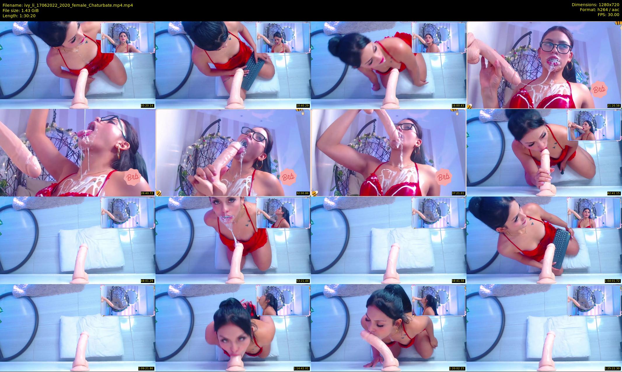 ivy_li — 91 minute Chaturbate female cam show recording, 720p, Jun 17, 2022
