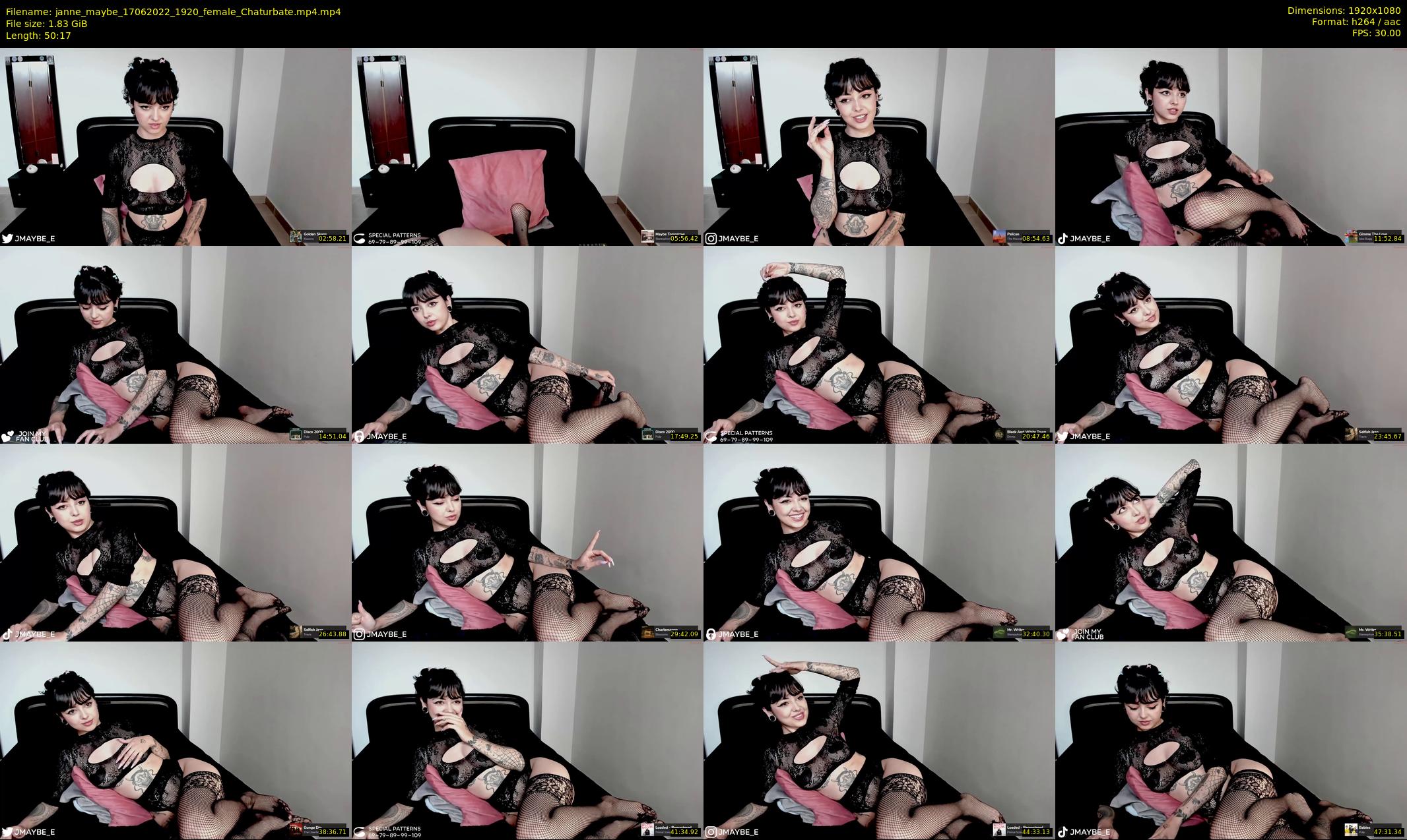 janne_maybe — 51 minute Chaturbate female cam show recording, 1080p, Jun 17, 2022
