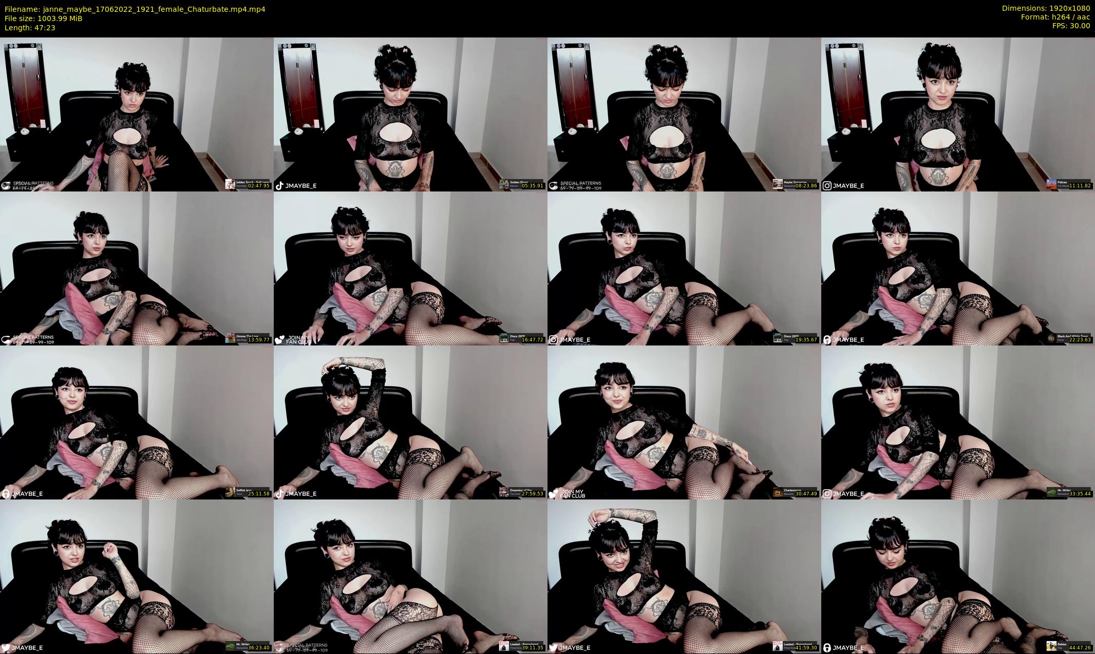 janne_maybe — 48 minute Chaturbate female cam show recording, 1080p, Jun 17, 2022