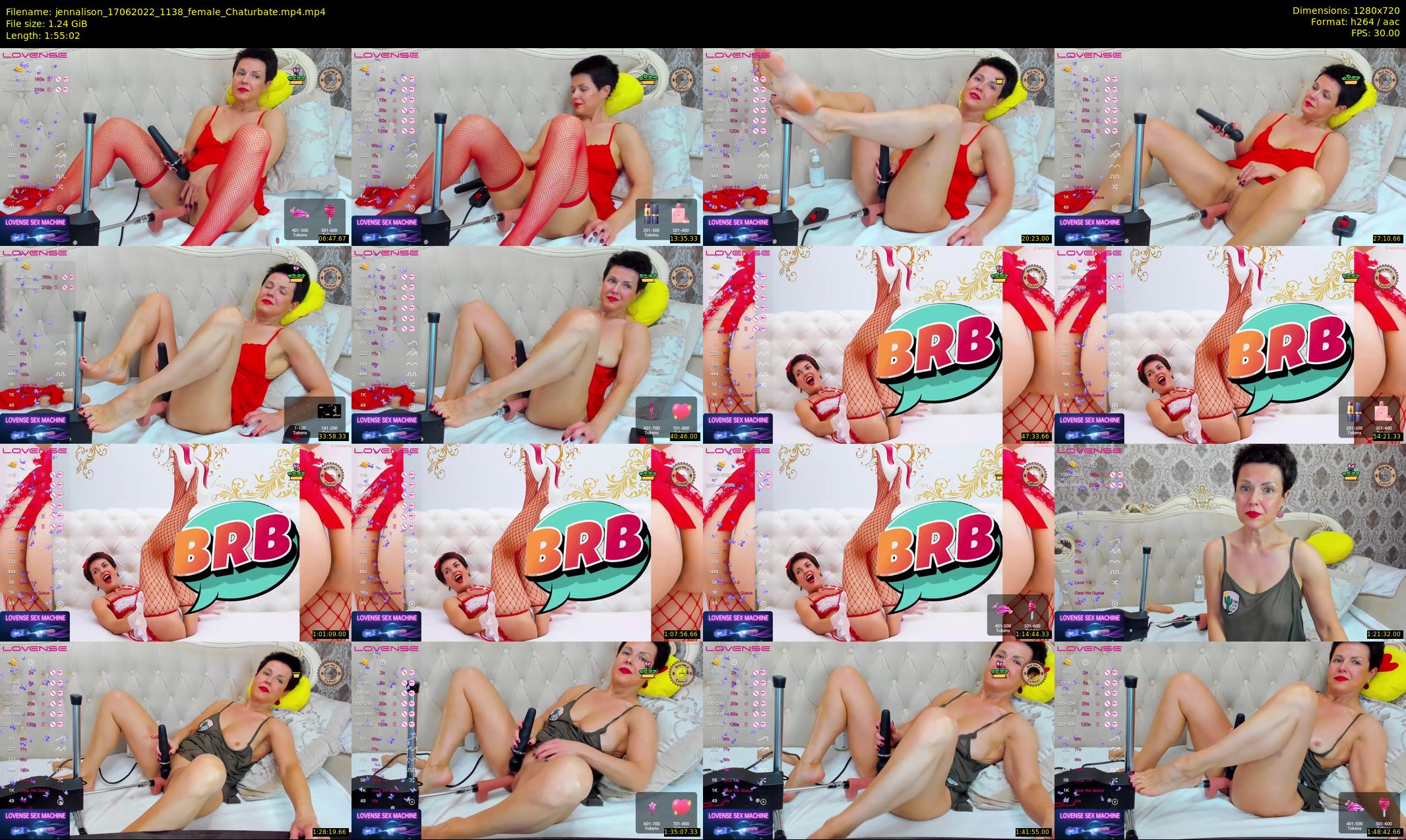 jennalison — 116 minute Chaturbate female cam show recording, 720p, Jun 17, 2022
