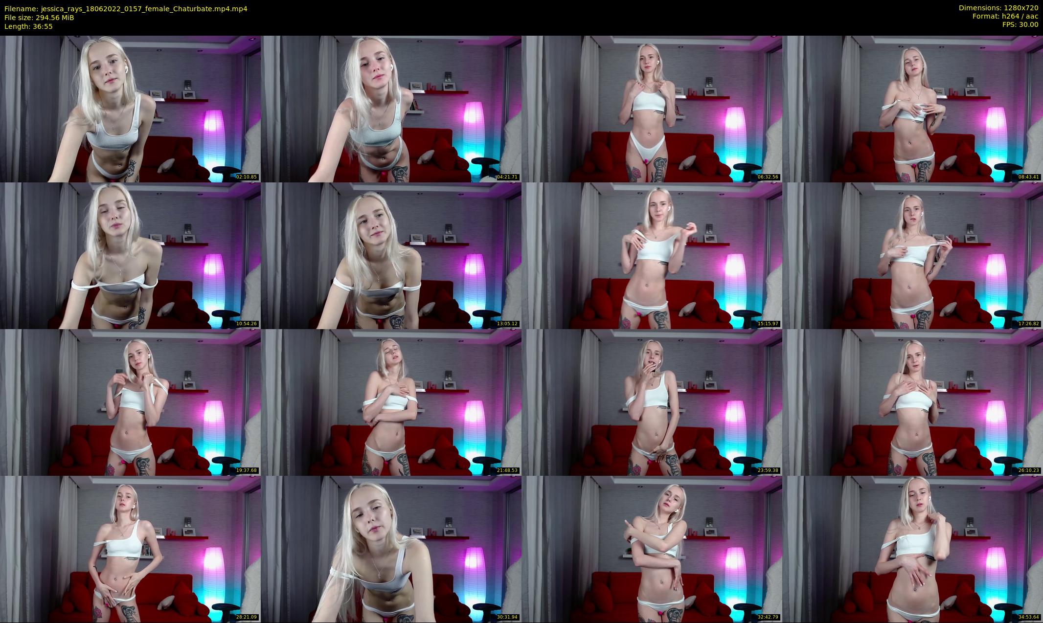 jessica_rays — 37 minute Chaturbate couple cam show recording, 720p, Jun 18, 2022