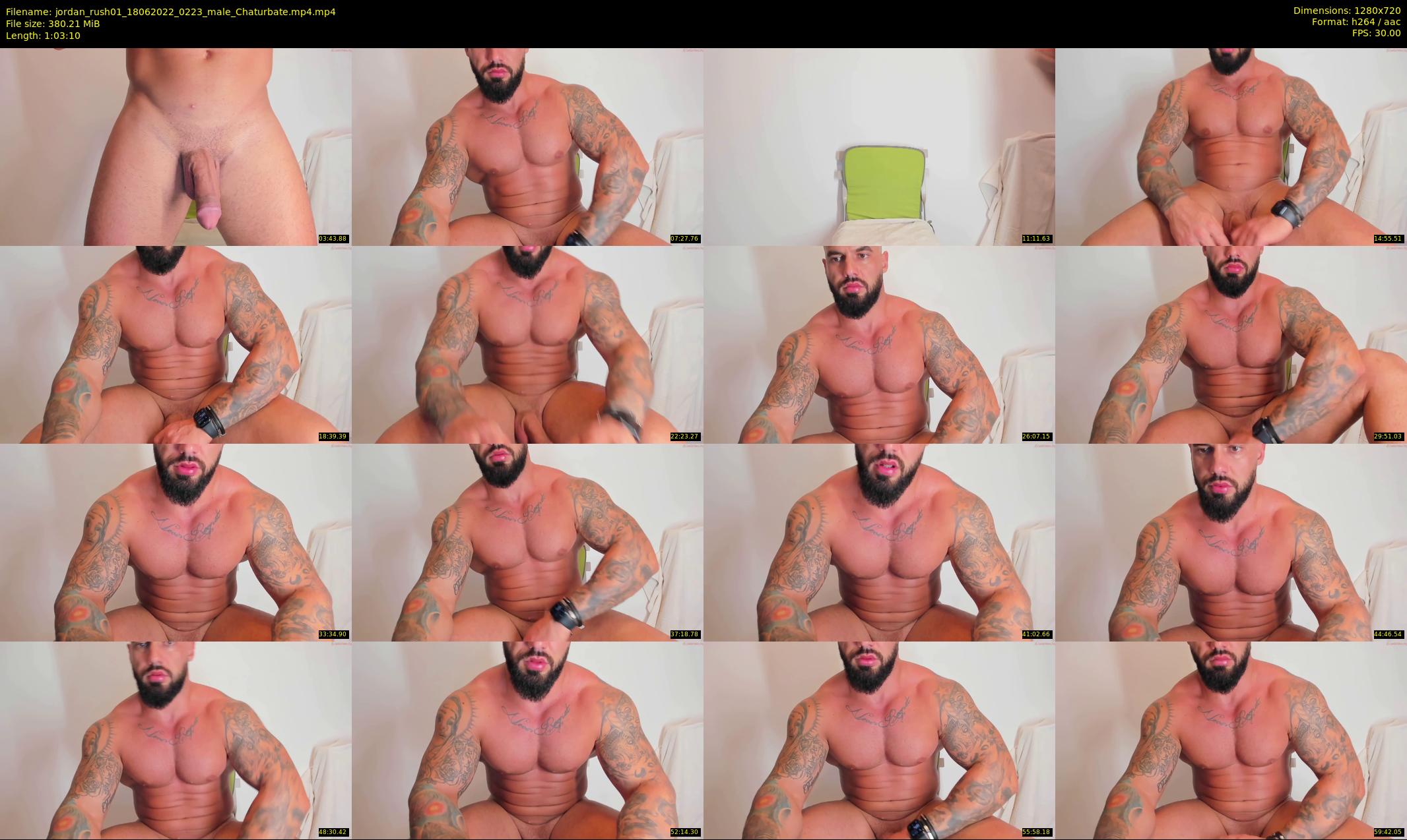 jordan_rush01 — 64 minute Chaturbate male cam show recording, 720p, Jun 18, 2022