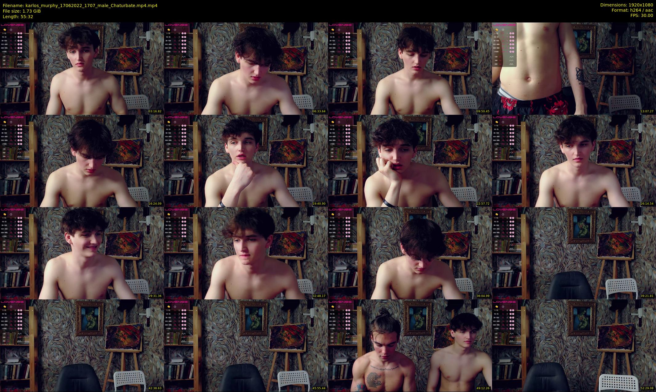 karlos_murphy — 56 minute Chaturbate male cam show recording, 1080p, Jun 17, 2022