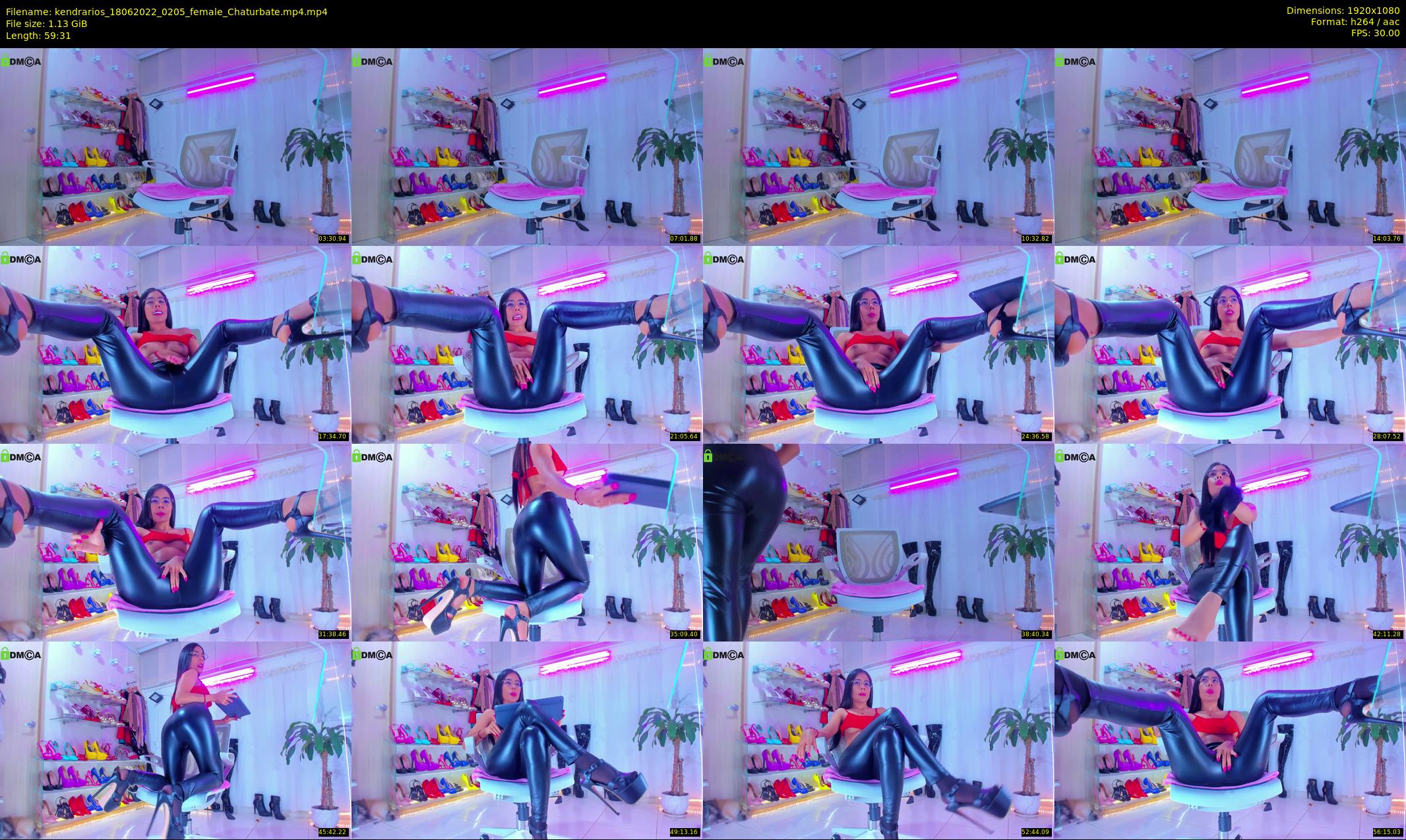 kendrarios — 60 minute Chaturbate female cam show recording, 1080p, Jun 18, 2022