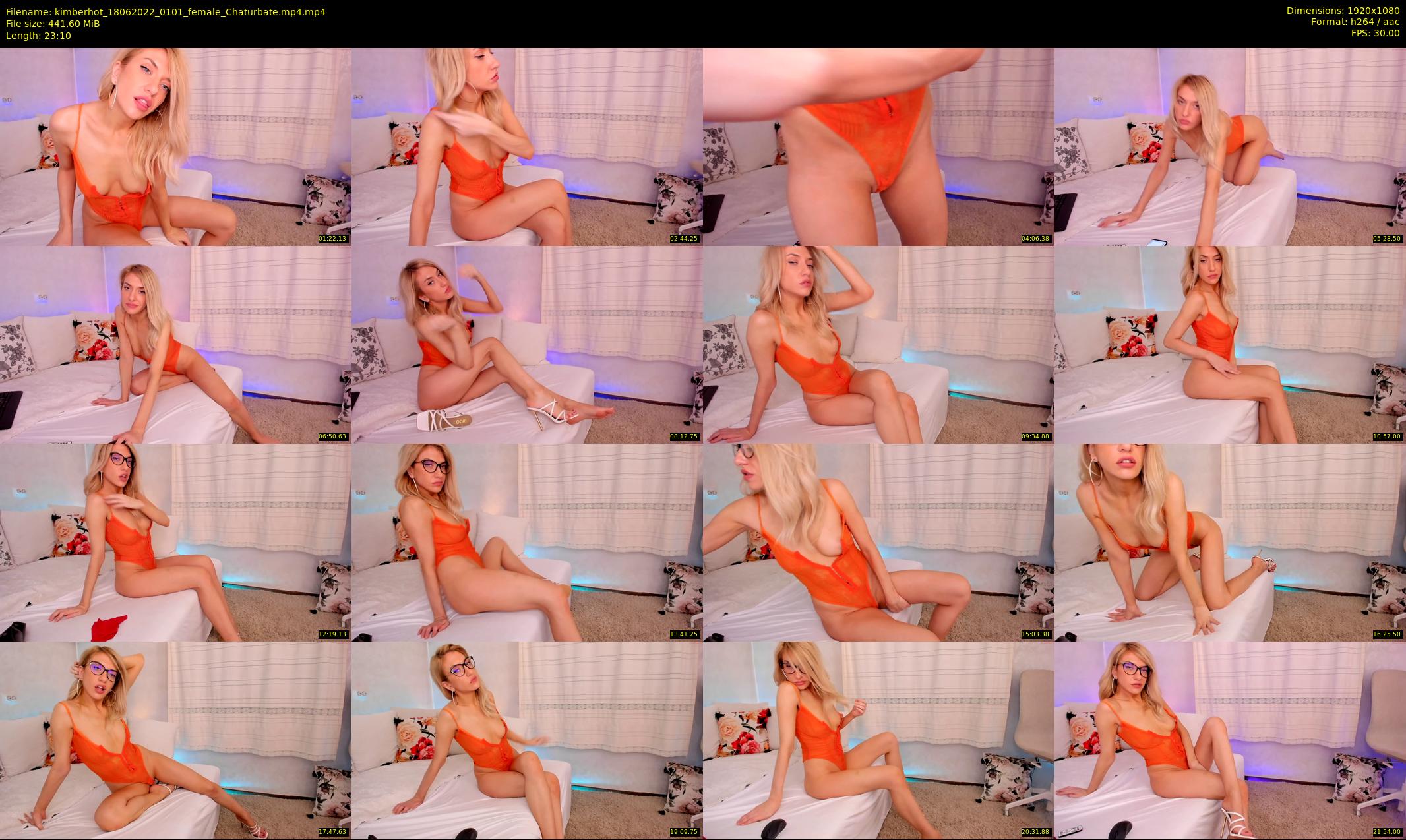 kimberhot — 24 minute Chaturbate female cam show recording, 1080p, Jun 18, 2022