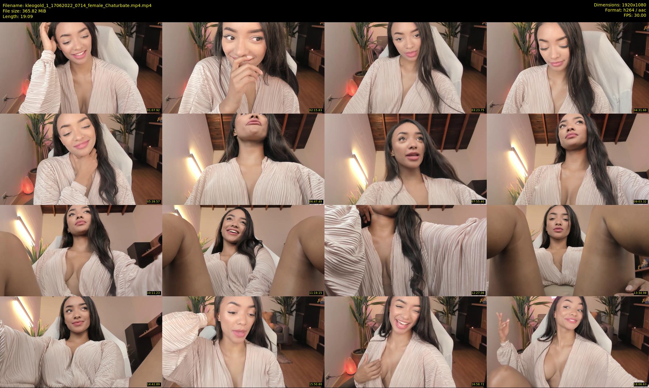 kleogold_1 — 20 minute Chaturbate female cam show recording, 1080p, Jun 17, 2022
