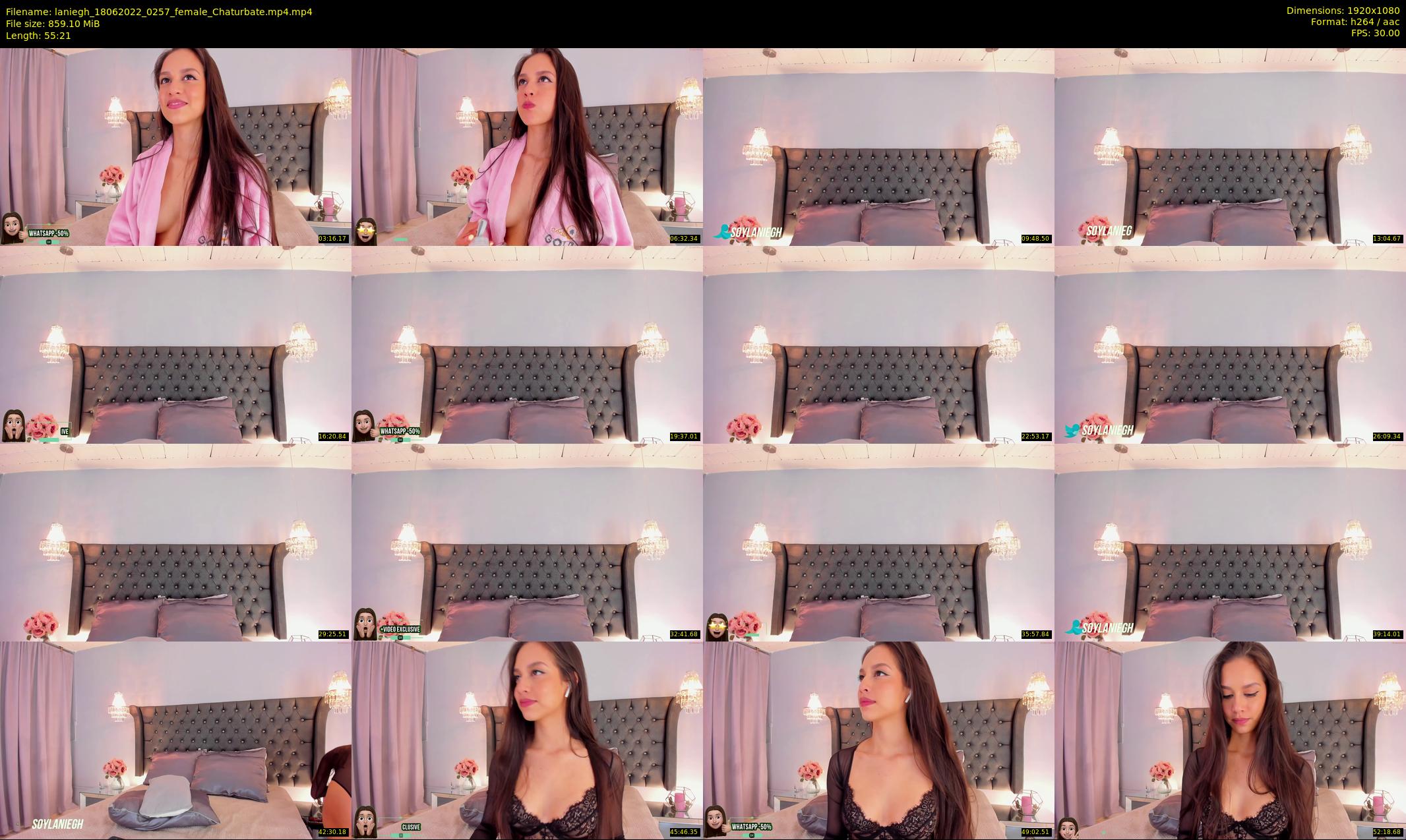laniegh — 56 minute Chaturbate female cam show recording, 1080p, Jun 18, 2022