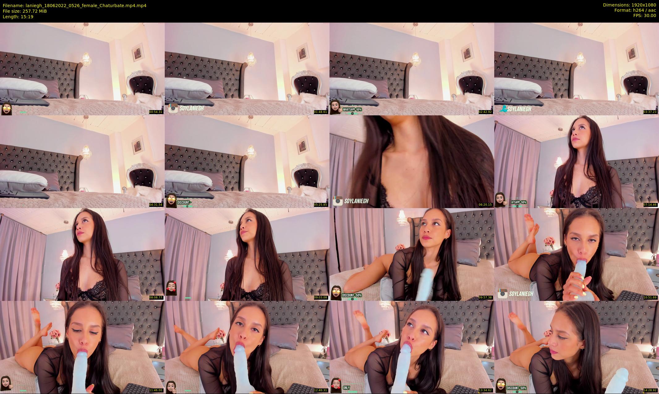 laniegh — 16 minute Chaturbate female cam show recording, 1080p, Jun 18, 2022