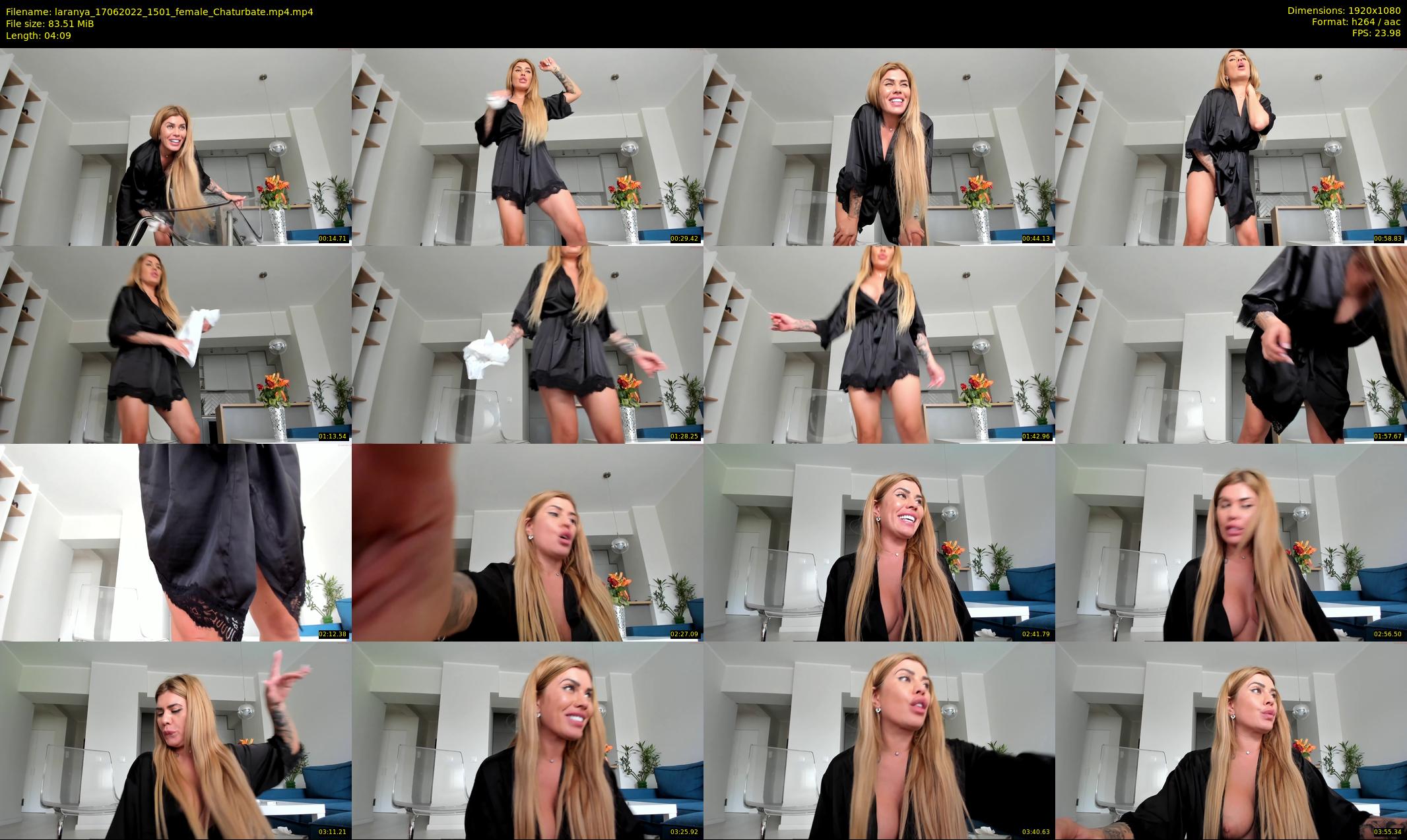 laranya — 5 minute Chaturbate female cam show recording, 1080p, Jun 17, 2022