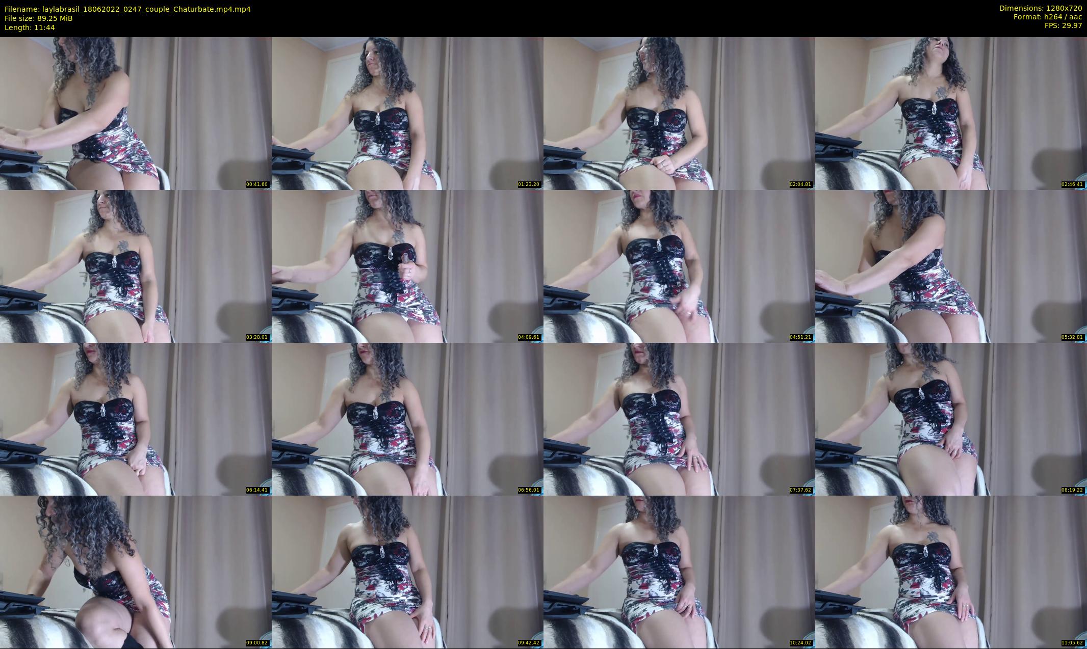 laylabrasil — 12 minute Chaturbate female cam show recording, 720p, Jun 18, 2022