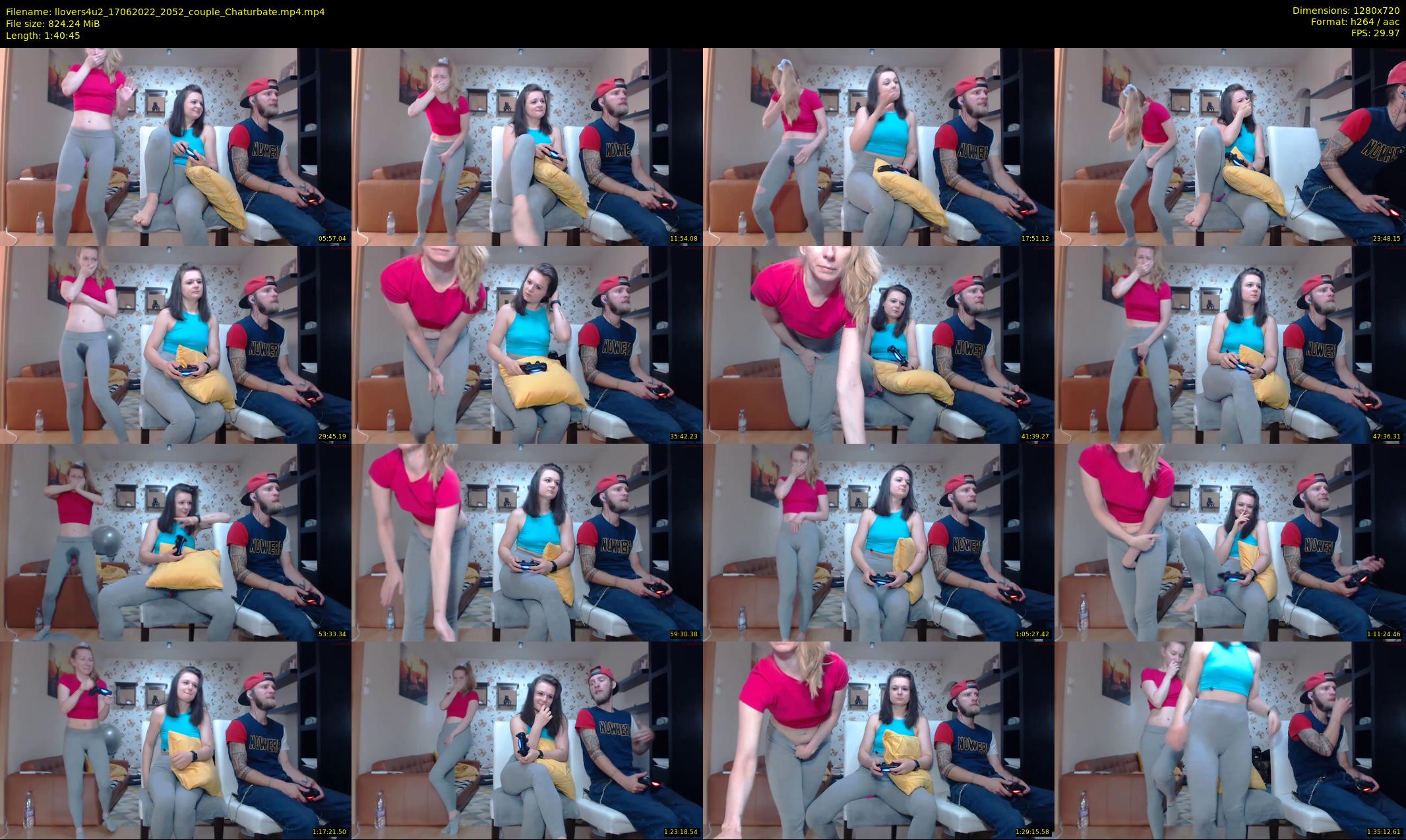 llovers4u2 — 101 minute Chaturbate couple cam show recording, 720p, Jun 17, 2022