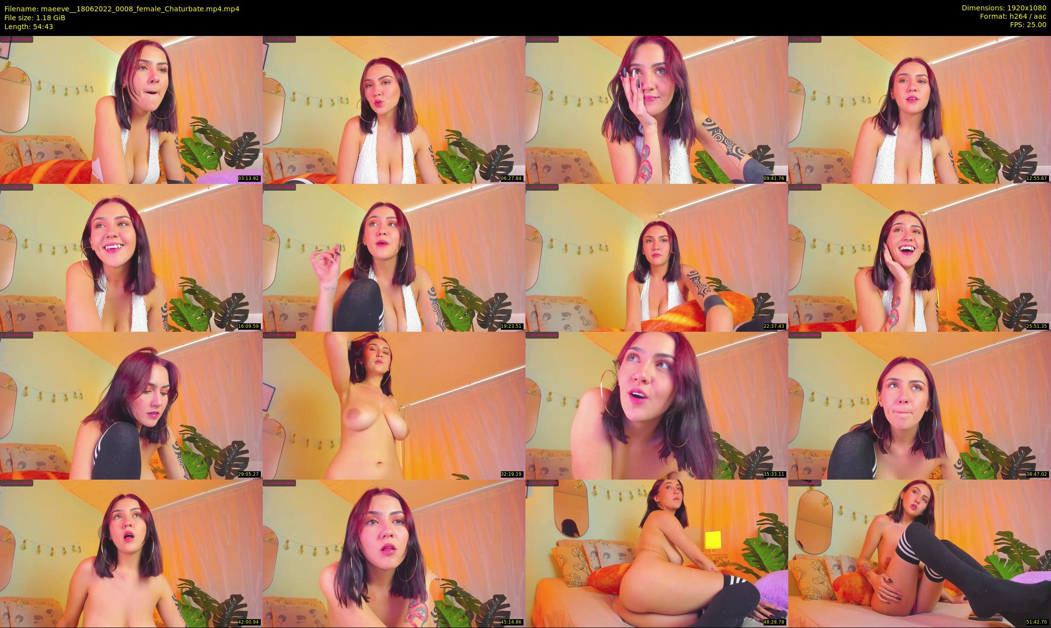maeeve_ — 55 minute Chaturbate female cam show recording, 1080p, Jun 18, 2022