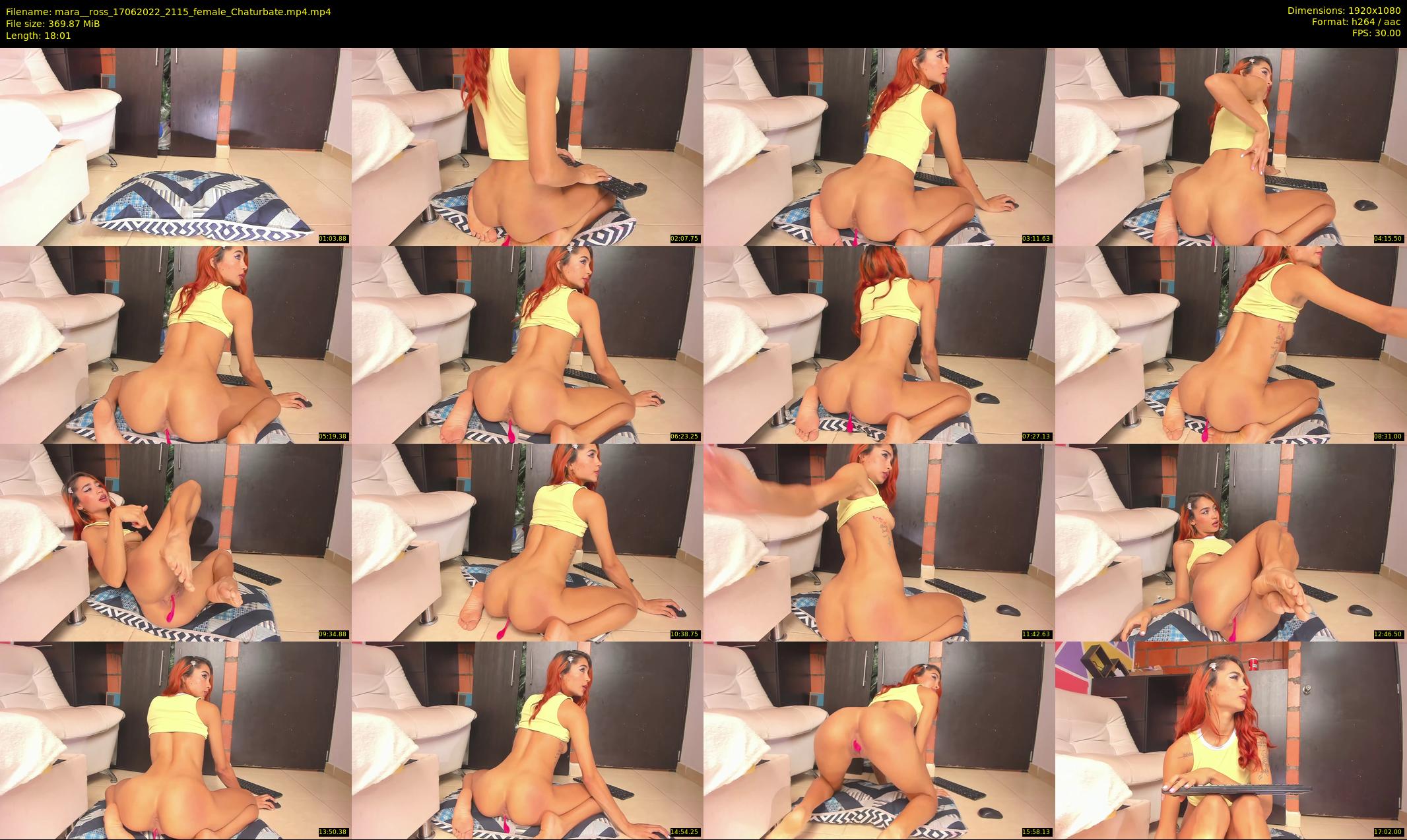 mara__ross — 19 minute Chaturbate female cam show recording, 1080p, Jun 17, 2022
