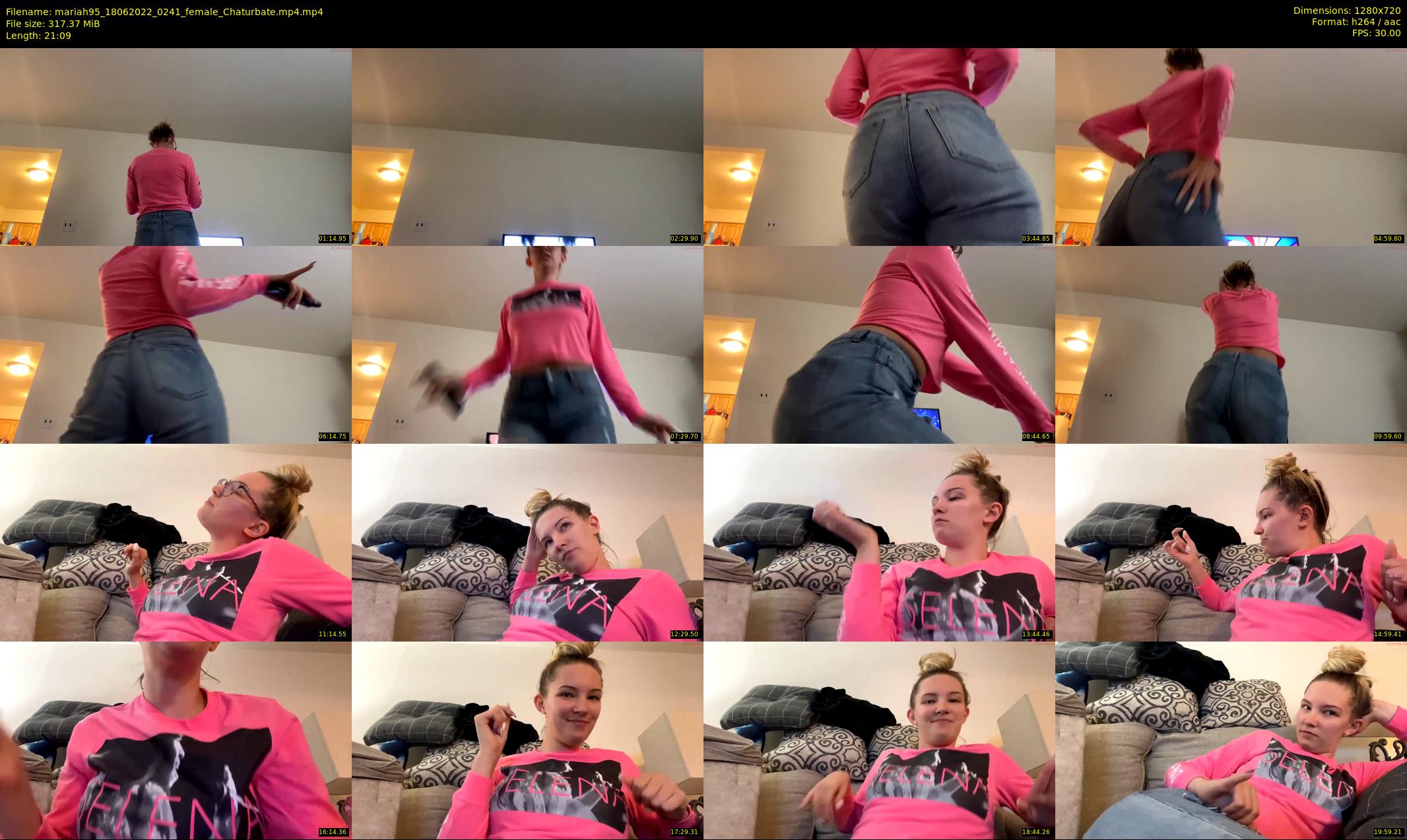 mariah95 — 22 minute Chaturbate female cam show recording, 720p, Jun 18, 2022