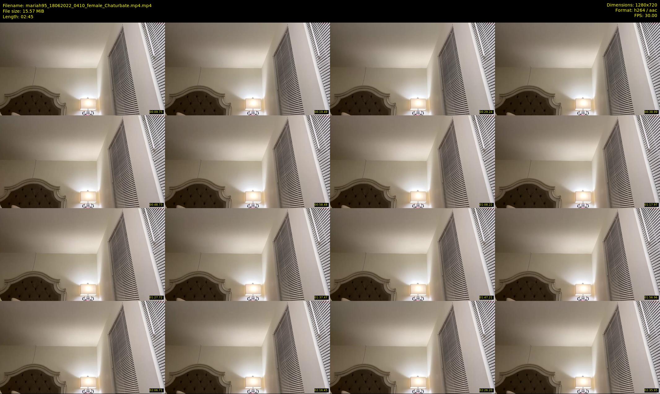 mariah95 — 3 minute Chaturbate female cam show recording, 720p, Jun 18, 2022
