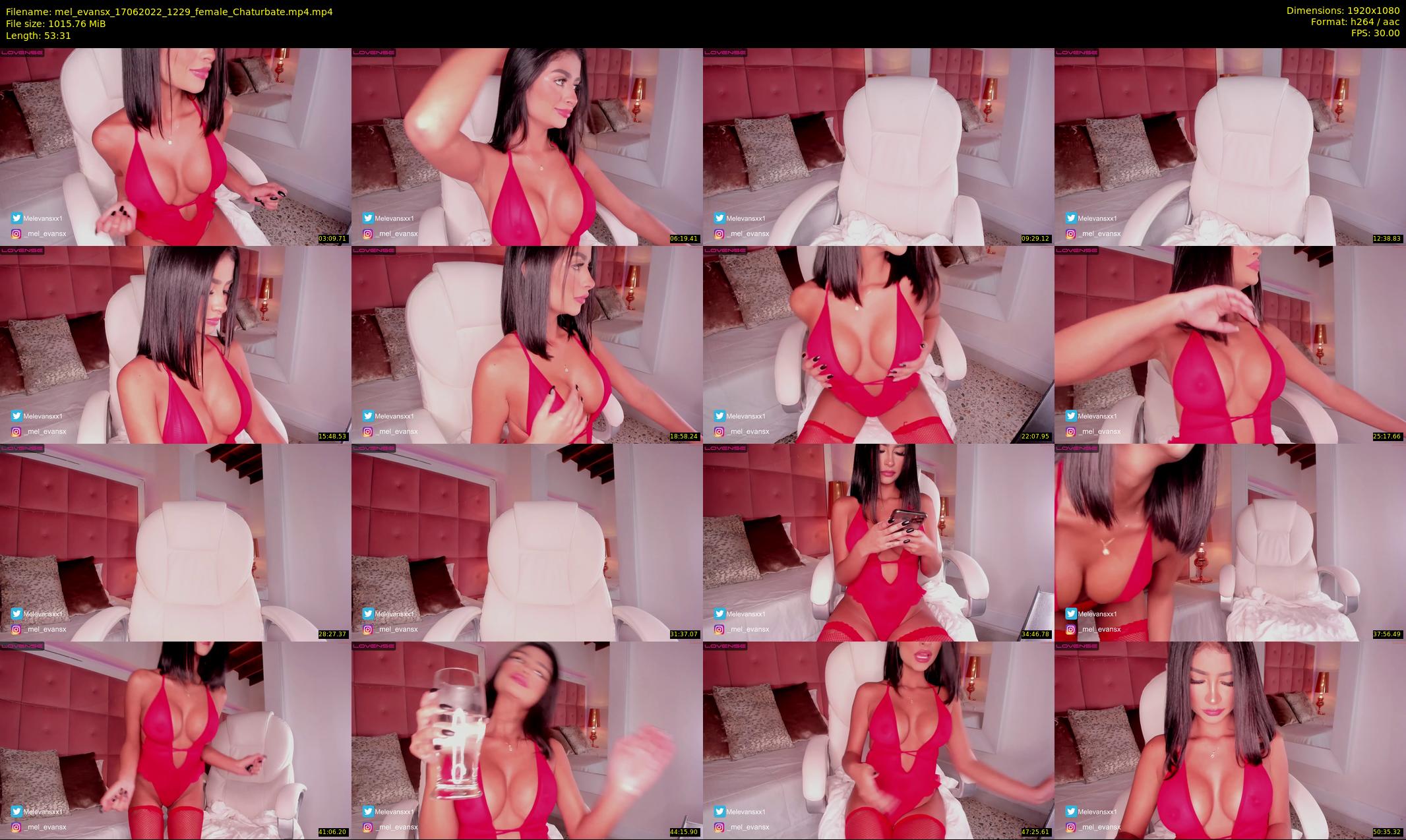 mel_evansx — 54 minute Chaturbate female cam show recording, 1080p, Jun 17, 2022