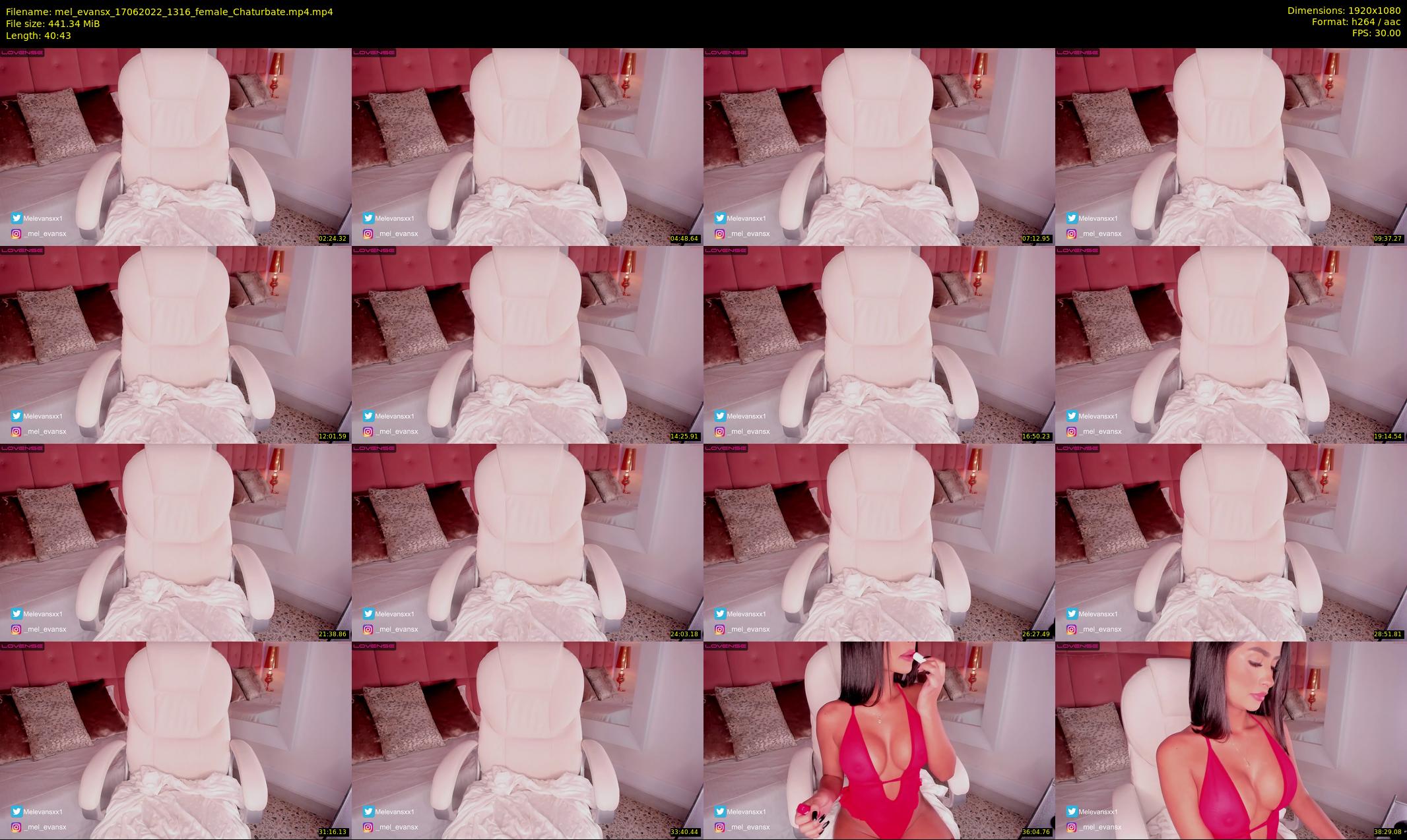 mel_evansx — 41 minute Chaturbate female cam show recording, 1080p, Jun 17, 2022
