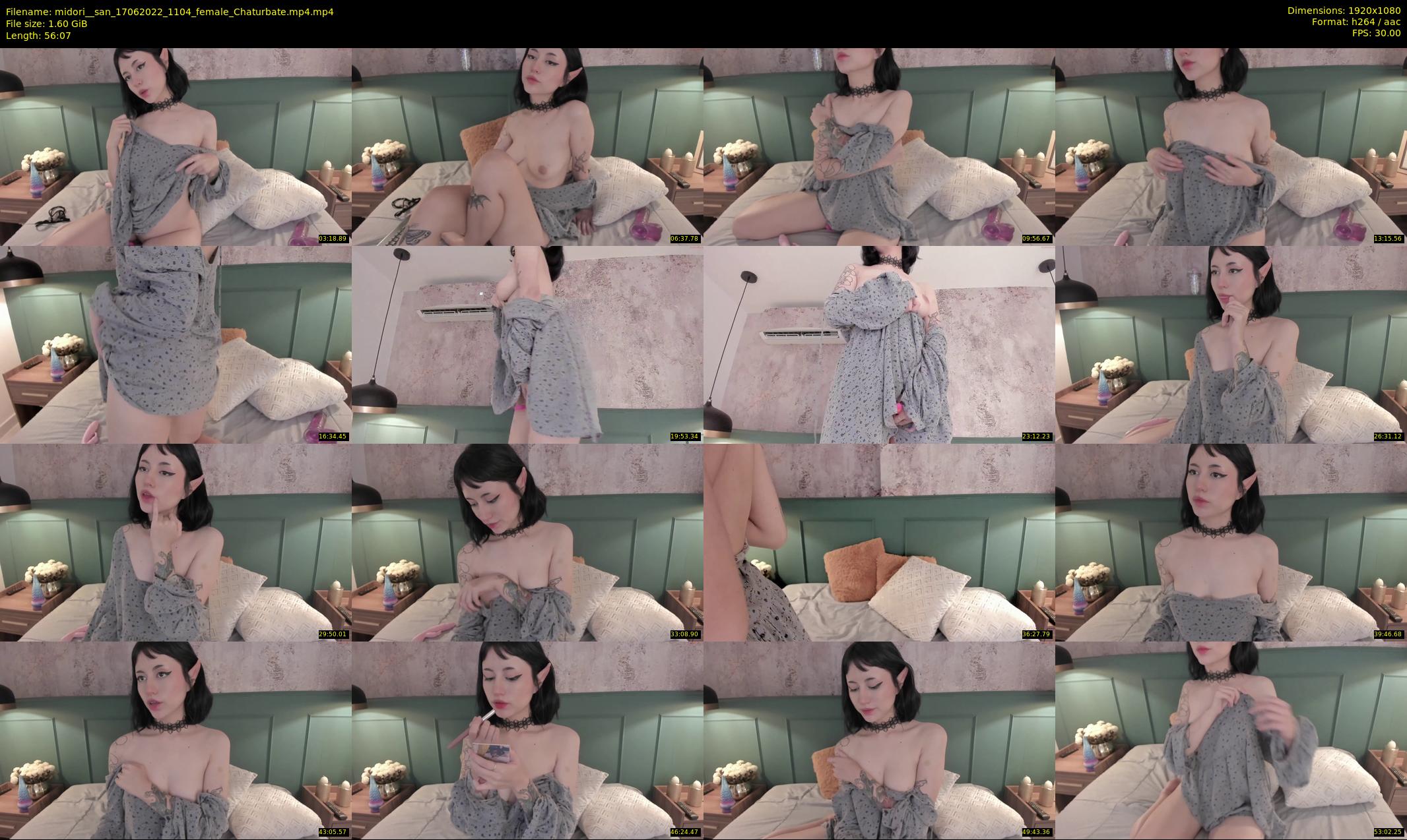 midori__san — 57 minute Chaturbate female cam show recording, 1080p, Jun 17, 2022