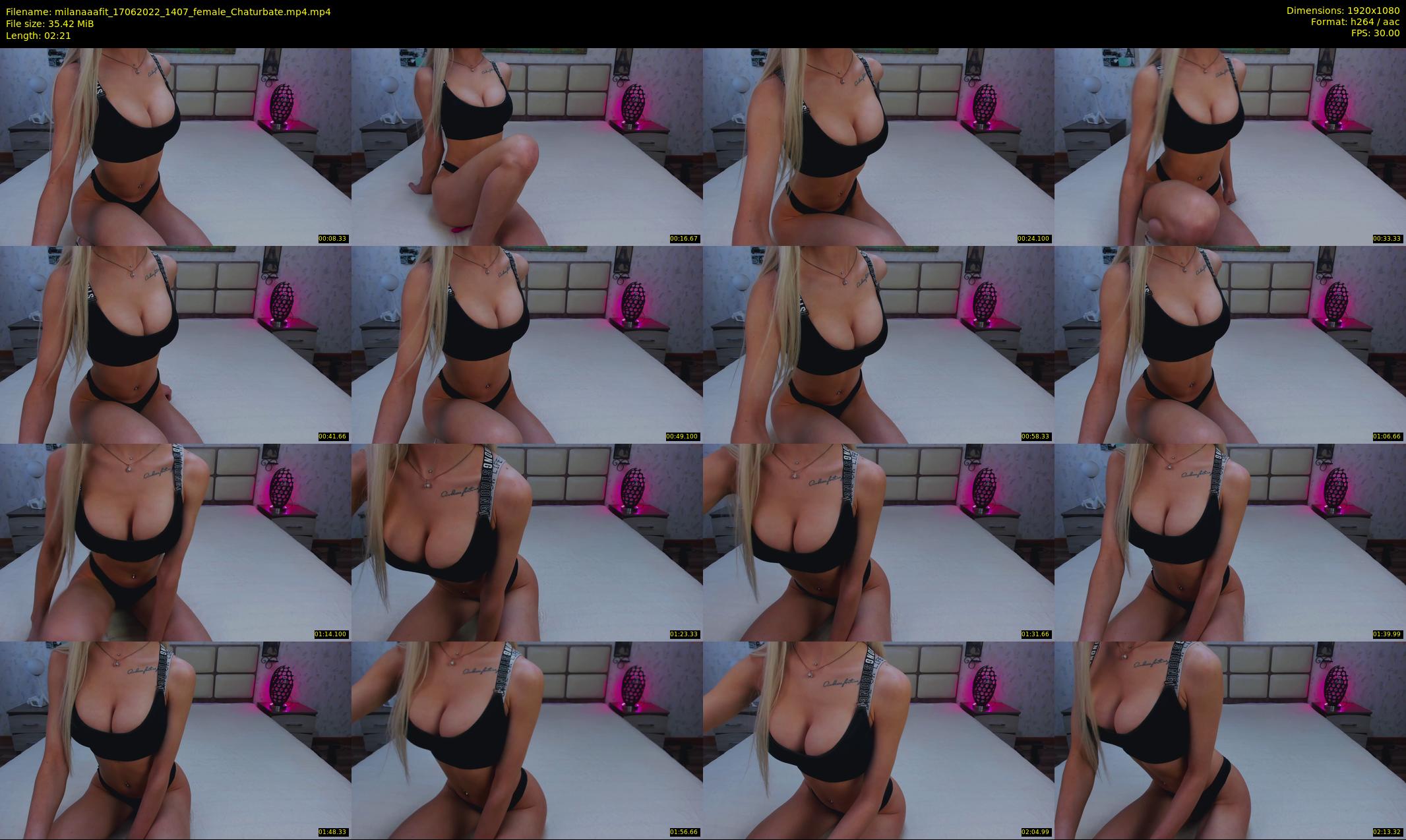milanaaafit — 3 minute Chaturbate couple cam show recording, 1080p, Jun 17, 2022