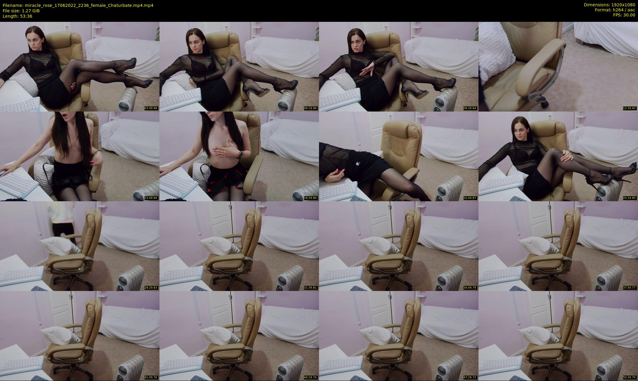 miracle_rose — 54 minute Chaturbate female cam show recording, 1080p, Jun 17, 2022