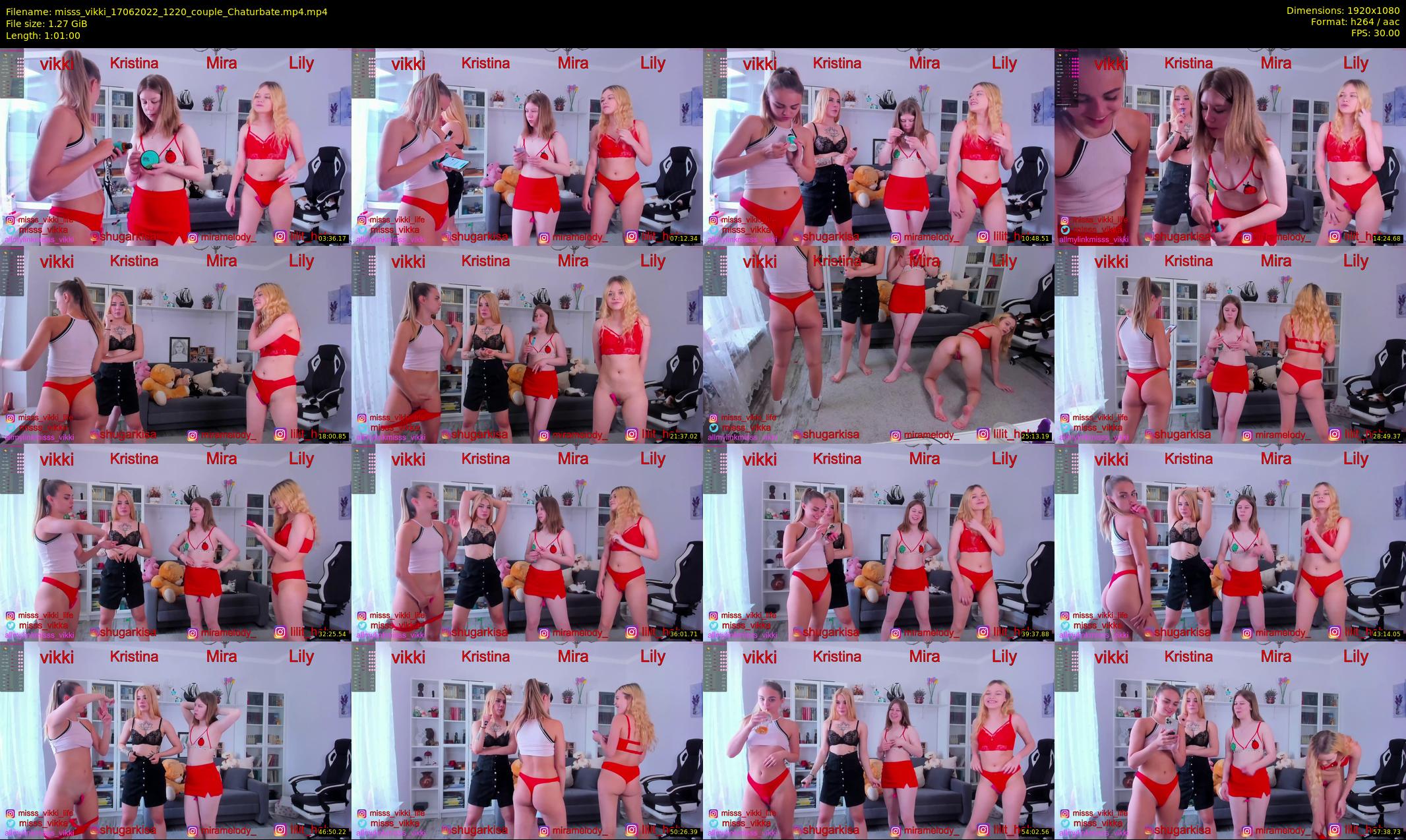 misss_vikki — 61 minute Chaturbate female cam show recording, 1080p, Jun 17, 2022