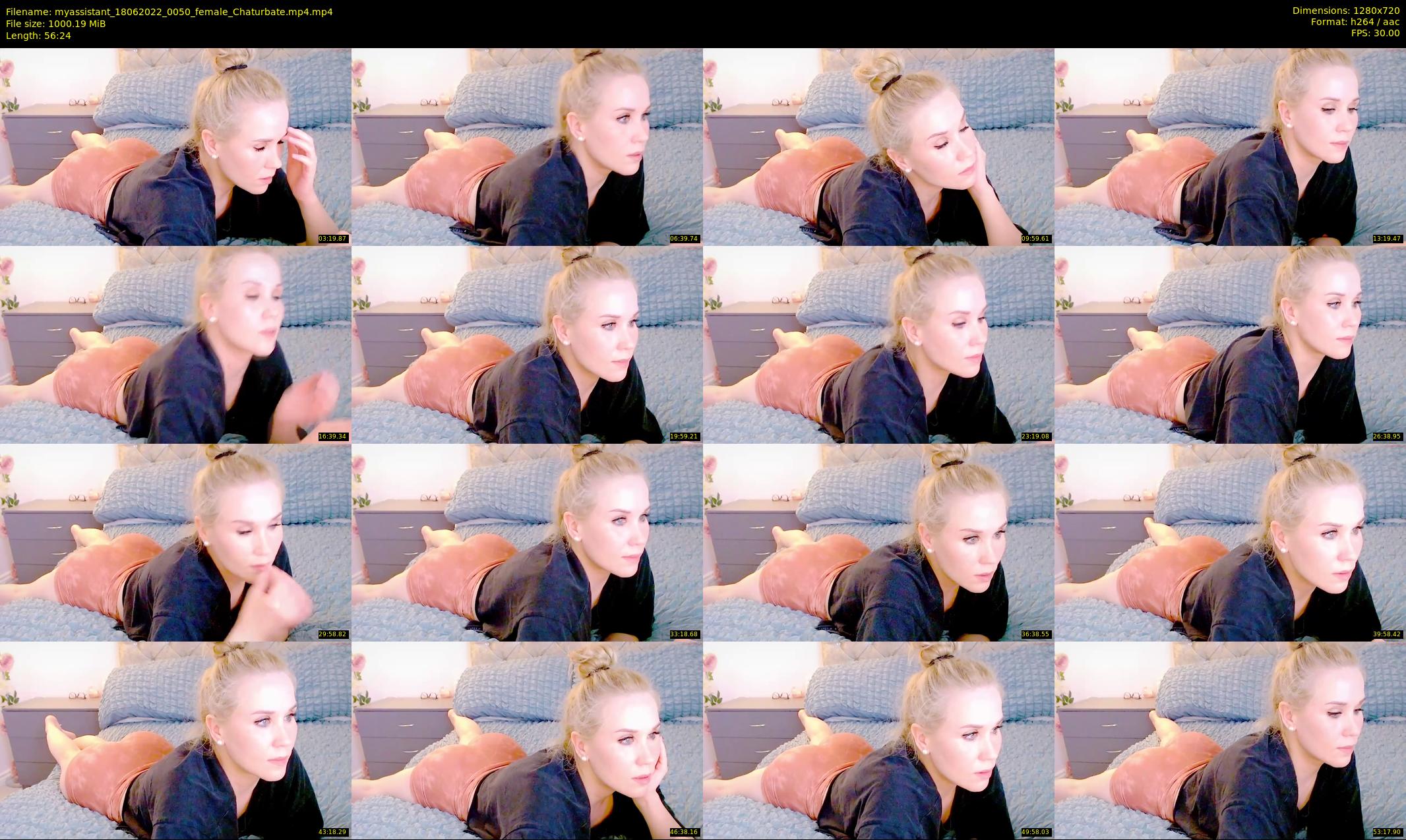 myassistant — 57 minute Chaturbate female cam show recording, 720p, Jun 18, 2022