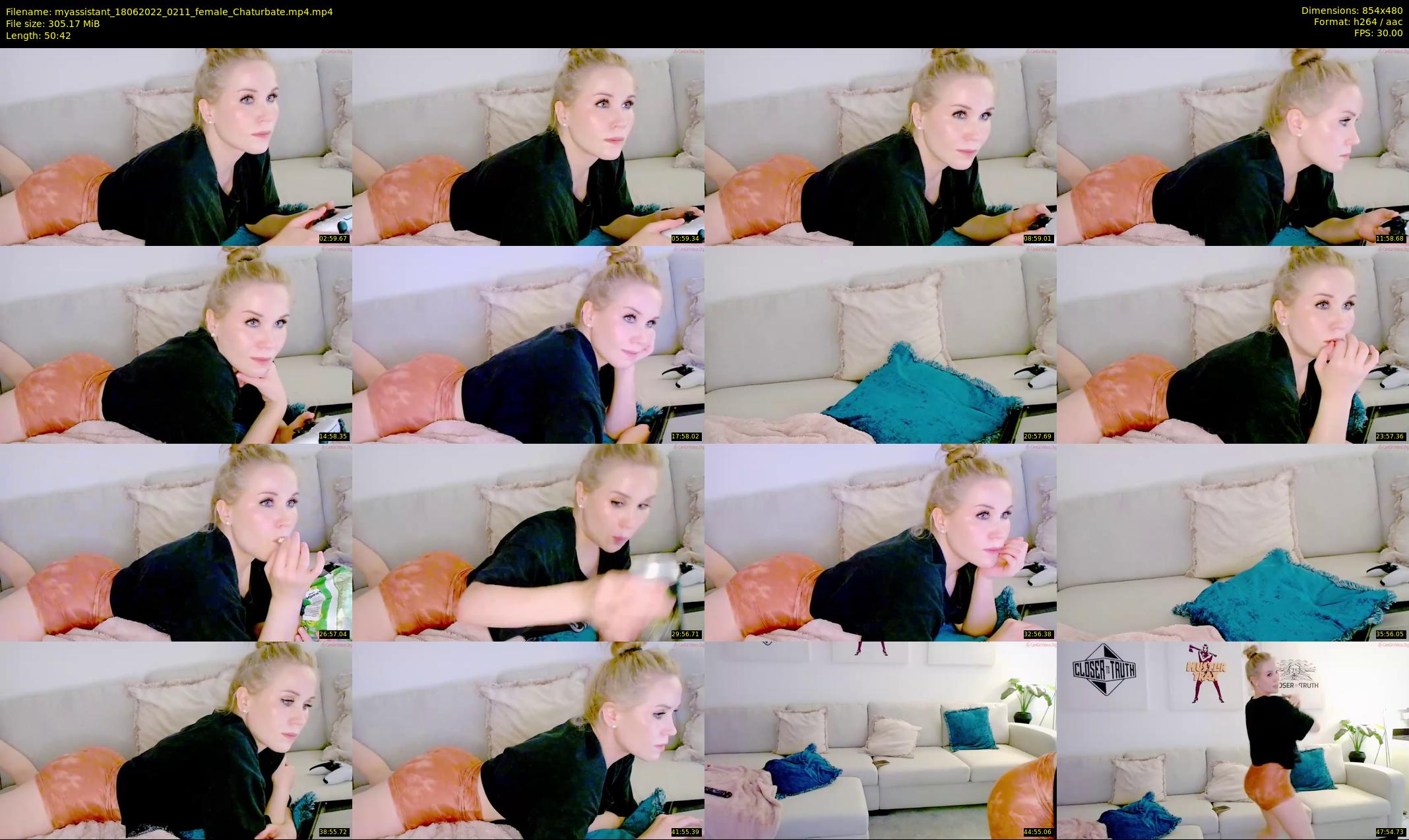 myassistant — 51 minute Chaturbate female cam show recording, 480p, Jun 18, 2022
