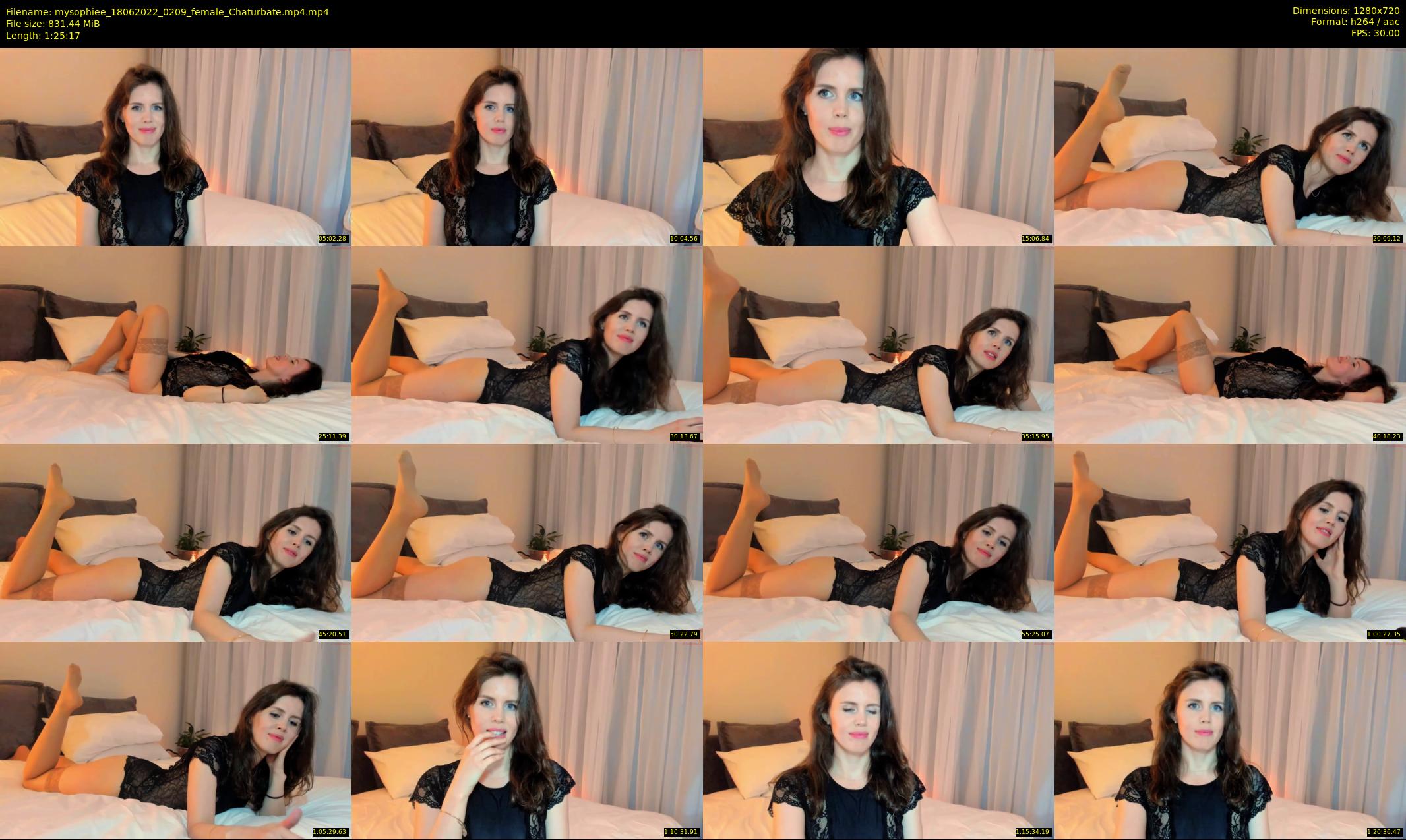 mysophiee — 86 minute Chaturbate female cam show recording, 720p, Jun 18, 2022
