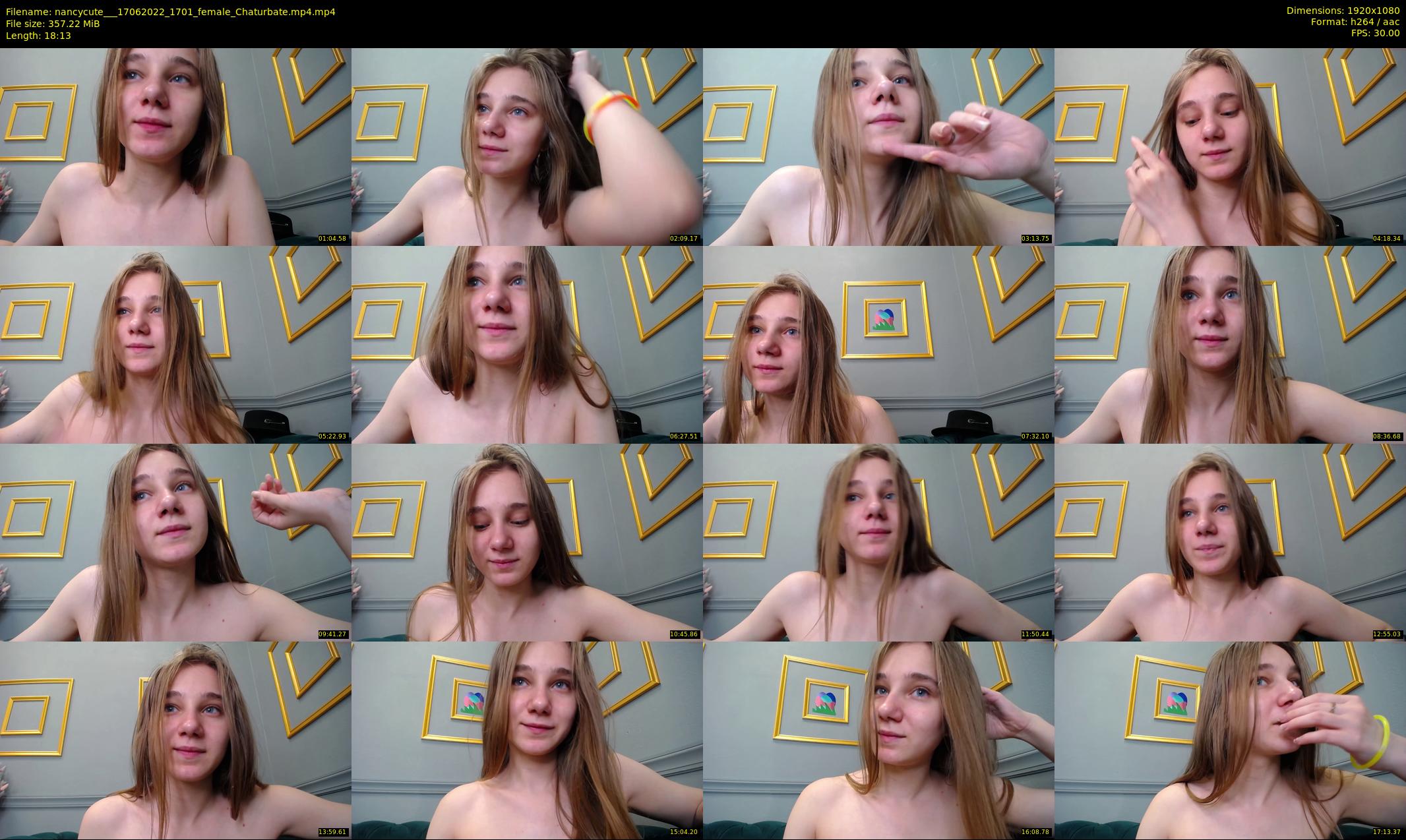 nancycute__ — 19 minute Chaturbate female cam show recording, 1080p, Jun 17, 2022