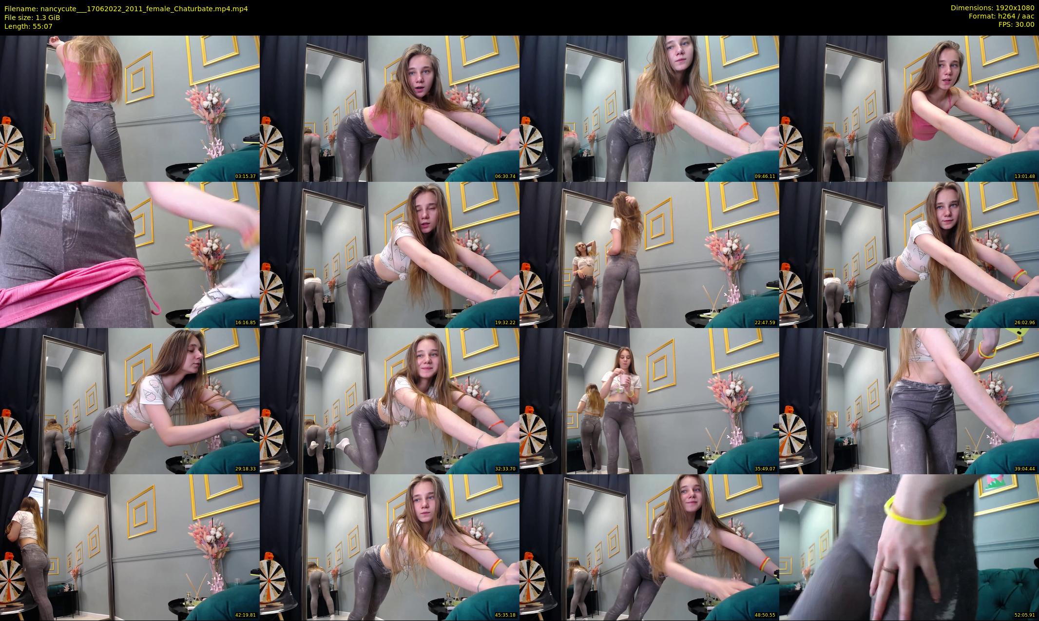 nancycute__ — 56 minute Chaturbate female cam show recording, 1080p, Jun 17, 2022