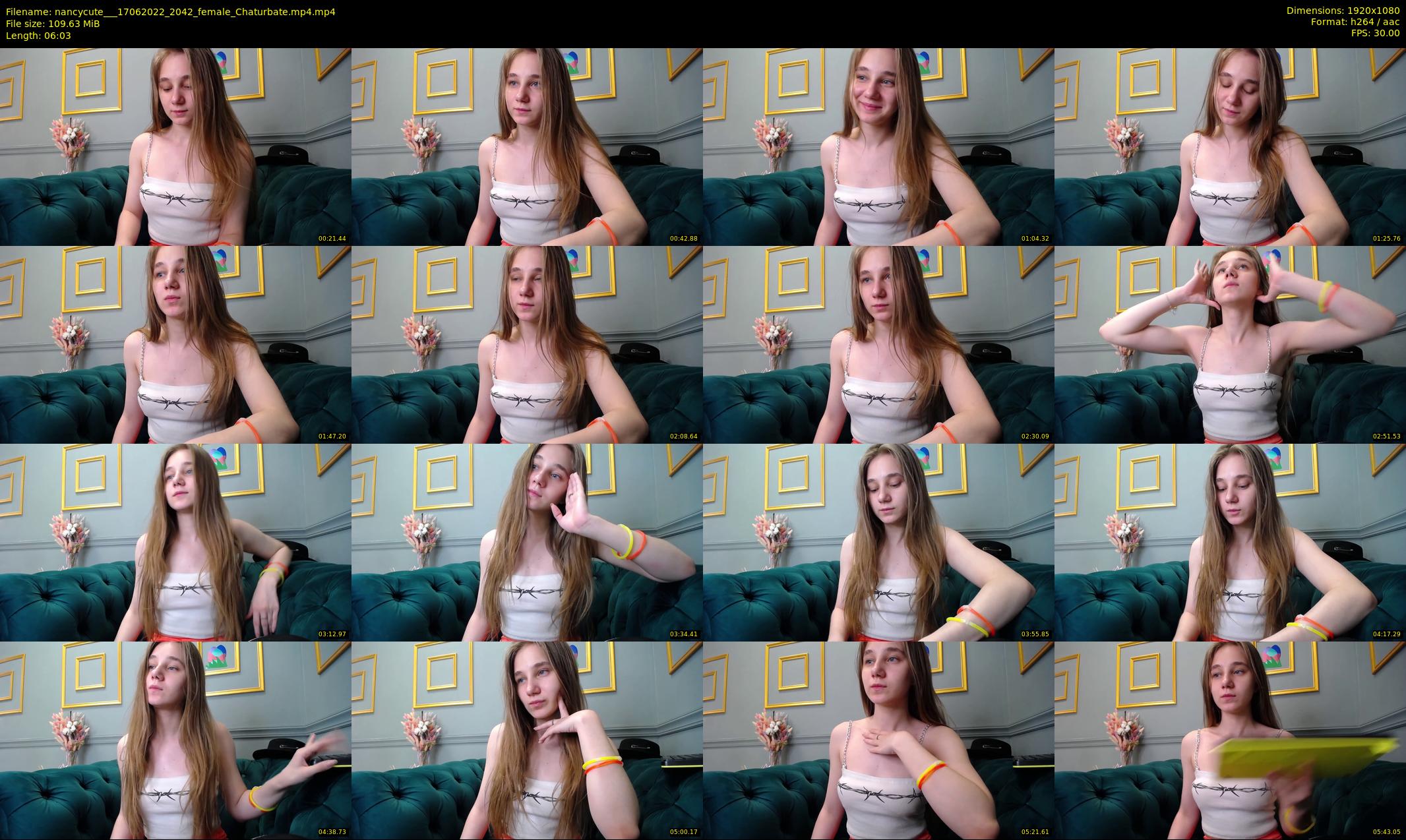 nancycute__ — 7 minute Chaturbate female cam show recording, 1080p, Jun 17, 2022