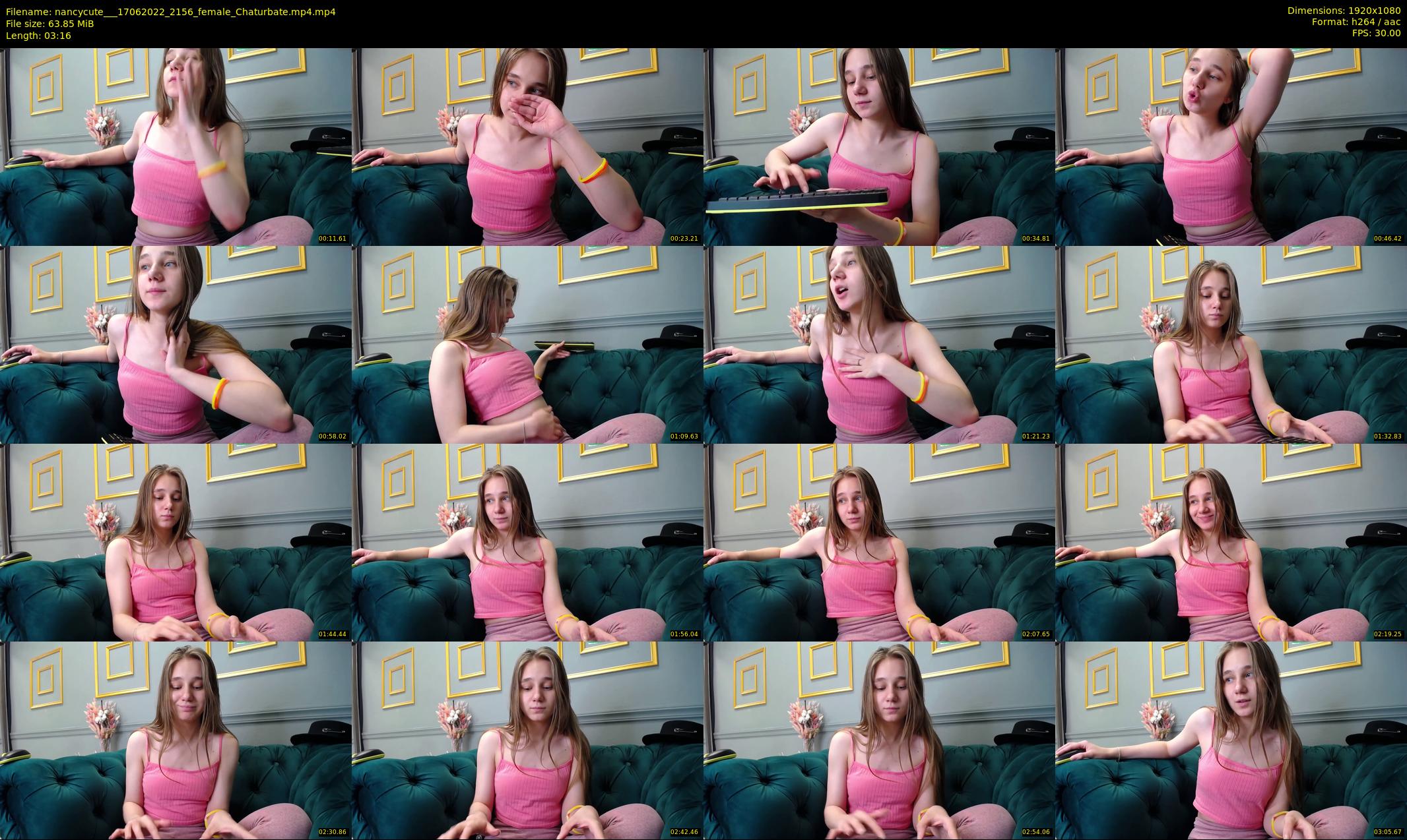 nancycute__ — 4 minute Chaturbate female cam show recording, 1080p, Jun 17, 2022